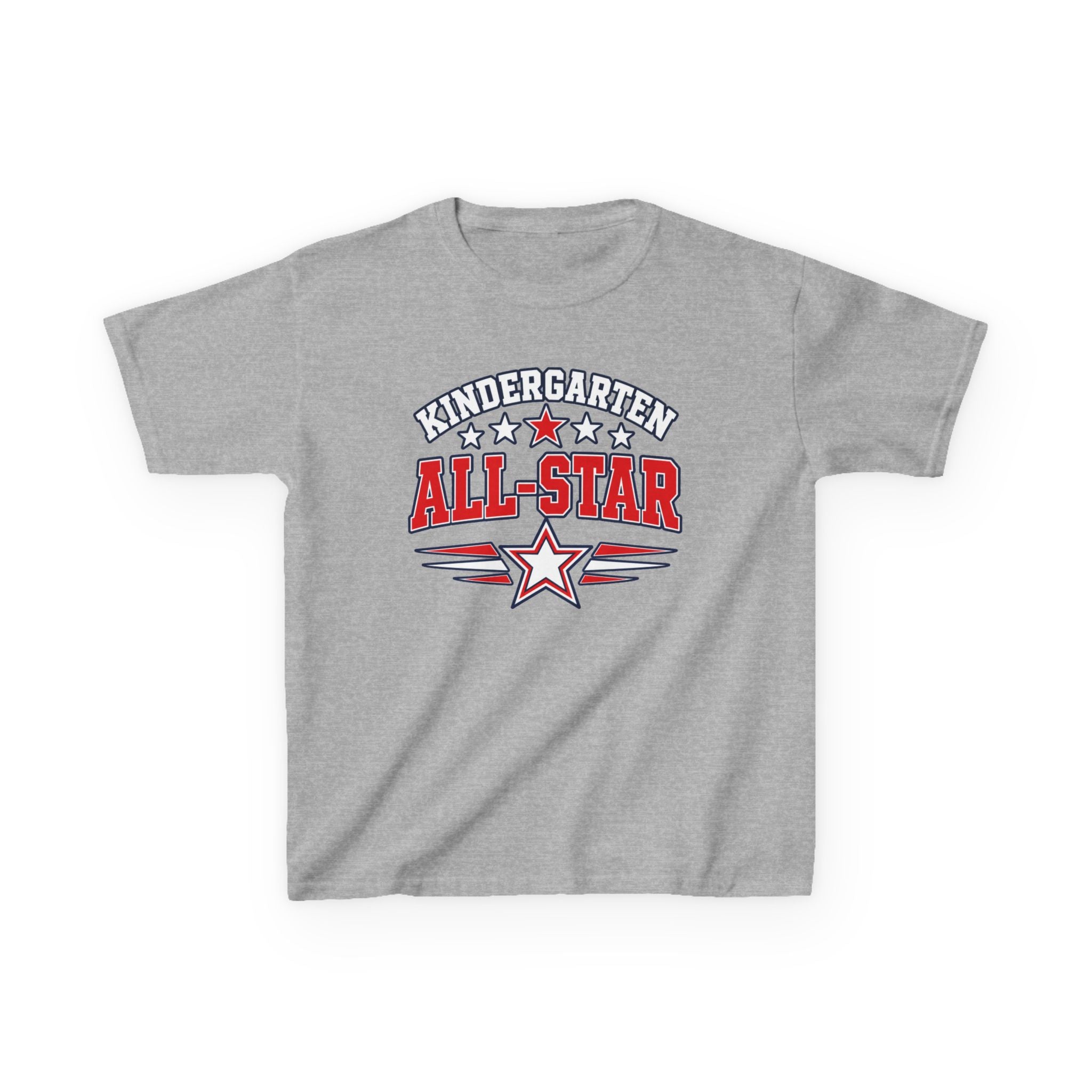 Customizable Grade Level K-5 All-Star Kids T-Shirt