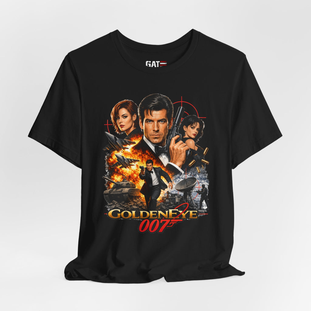 Retro Gamer Shirt, Classic N64 Gaming Tee, FPS Video Game Shirt, Old School Gamer Gift, Retro Gaming Movie Poster Tee | Graphic T-Shirt
