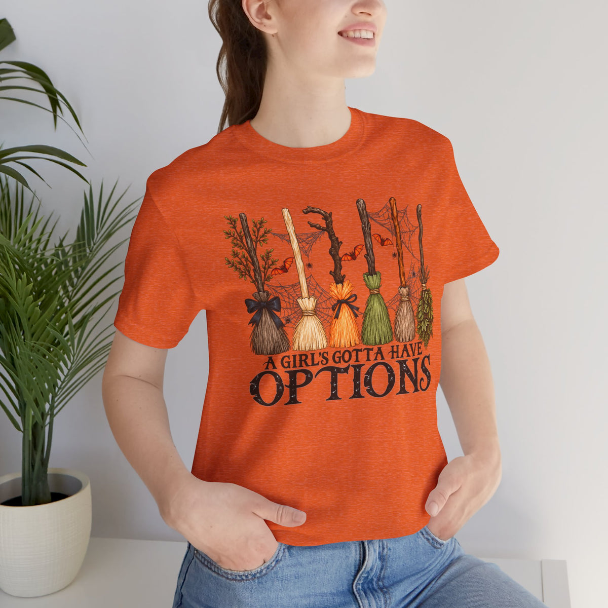 A Girl's Gotta Have Options Witch Brooms T-Shirt - product image 16