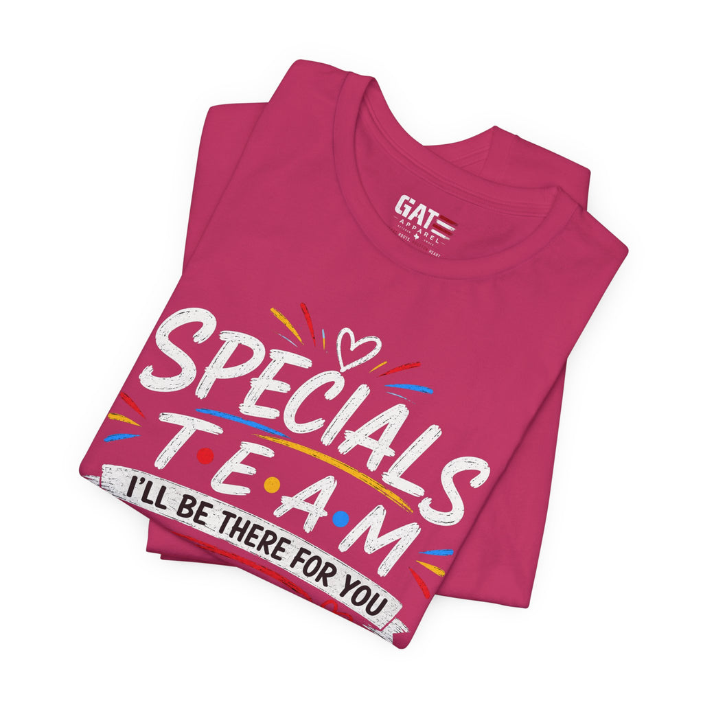 Specials Team Tee, PE teacher shirt,Teacher Squad Shirt, music Teacher Shirt, art teacher shirt, School Staff Apparel, Friends Theme