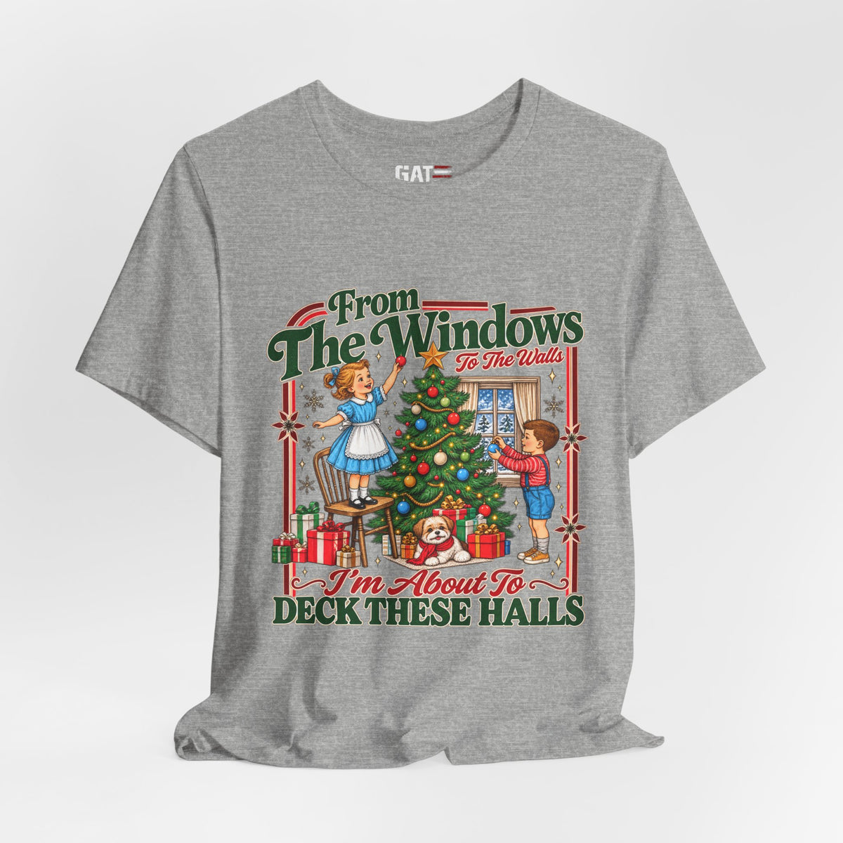 Deck These Halls Christmas Shirt | Funny Holiday Tee