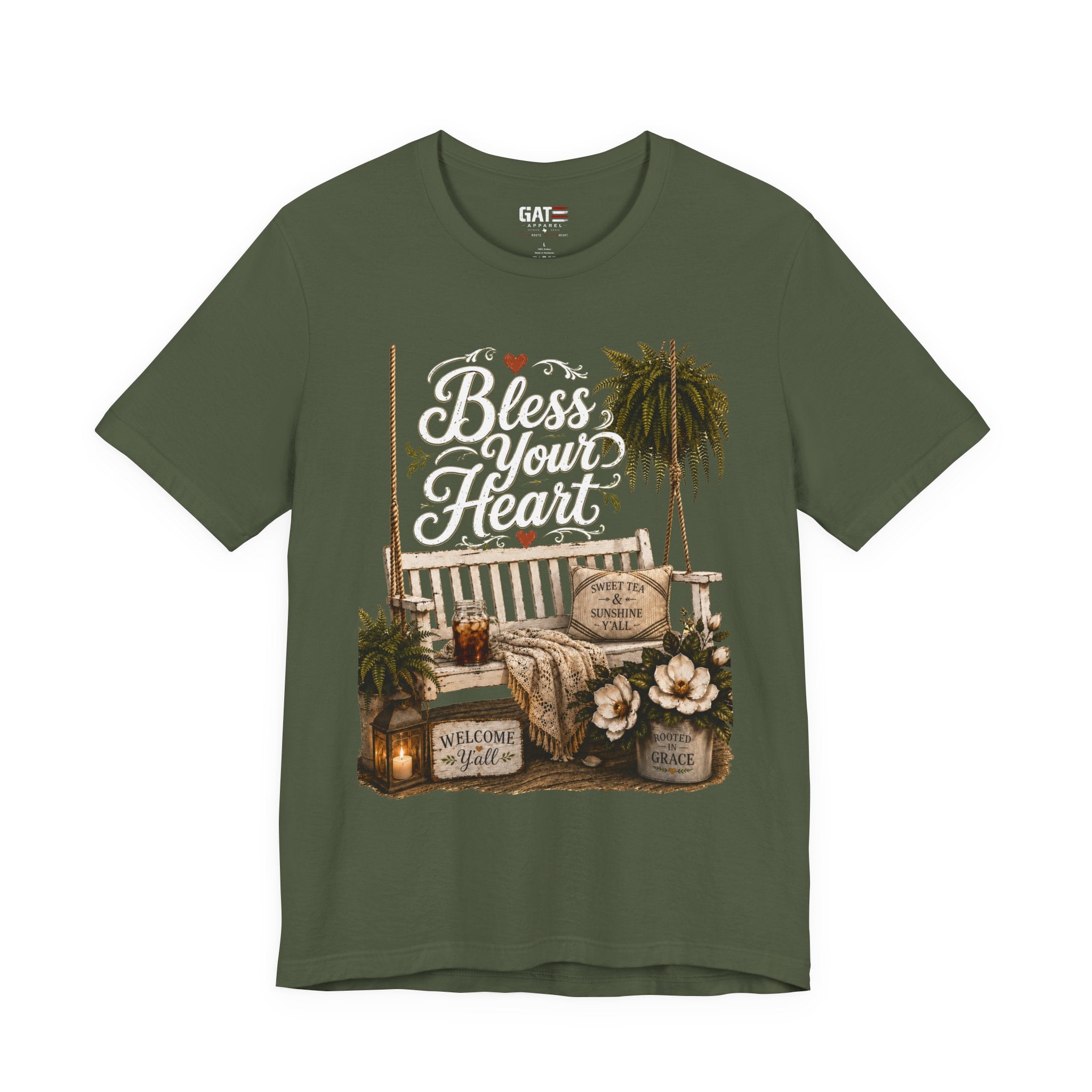 Funny Southern Shirt, Bless Your Heart Tee, Southern Humor Graphic Tee, Magnolia Floral Shirt, Country Girl Gift, Farmhouse Style Tee
