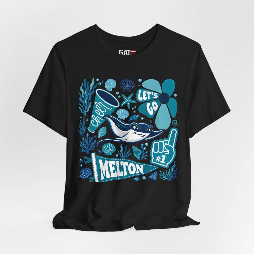 Melton Graphic Tee — 'Let's Go' Ocean Adventure T-Shirt