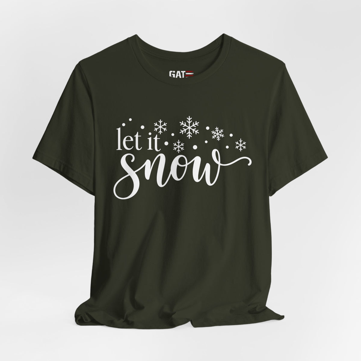 Let It Snow Winter Shirt - product mockup view 30