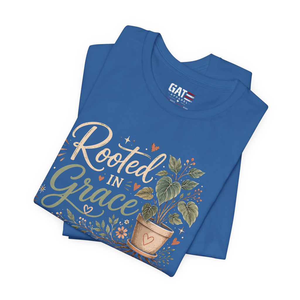 Christian Plant Lover Shirt for Women, Faith Based Gardening Tee, Houseplant Graphic Shirt, Botanical Christian Gift, Plant Mom Apparel