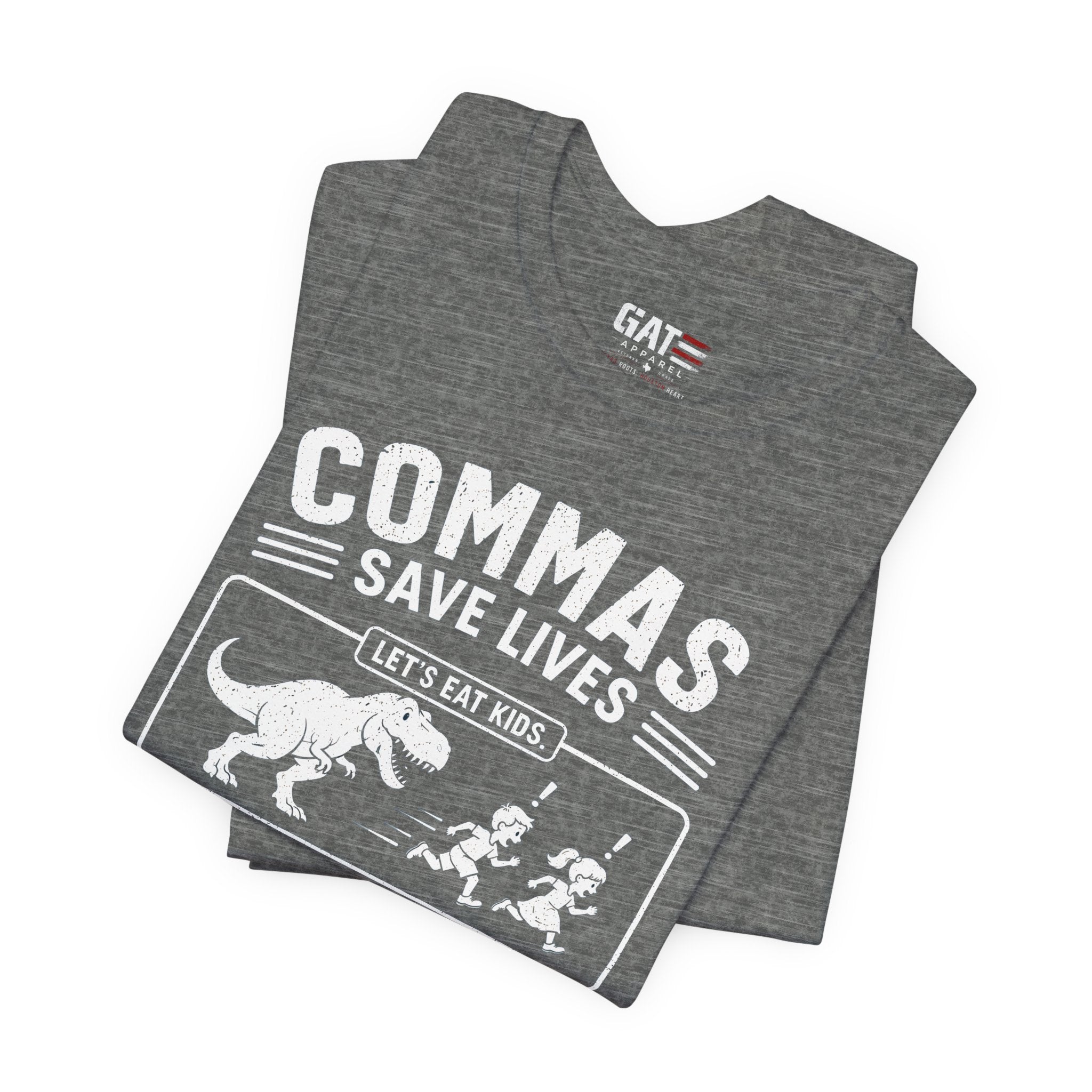 Funny Grammar Shirt, Commas Save Lives Shirt, Let's Eat Kids Tee, English Teacher Shirt, Punctuation Shirt, ELA Teacher Gift, Back to School