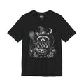 Halloween Raccoon Witch T‑Shirt — Cute Spooky Pumpkin Tee