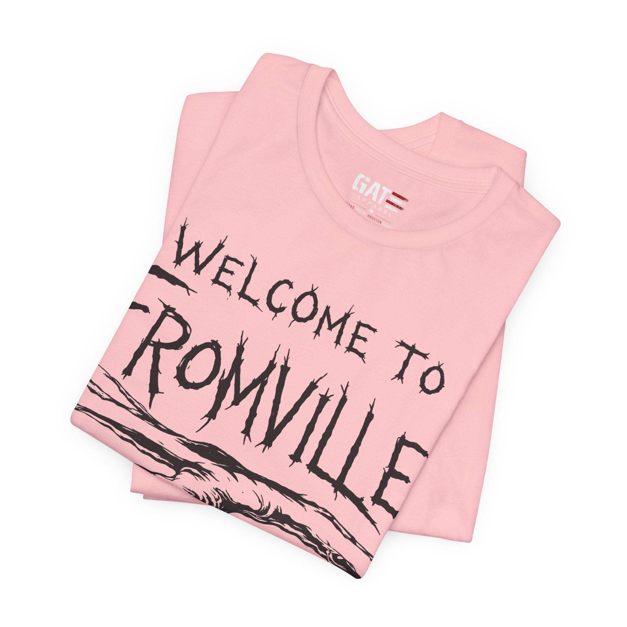 Welcome to Fromville T-Shirt —  Horror Town Graphic Tee