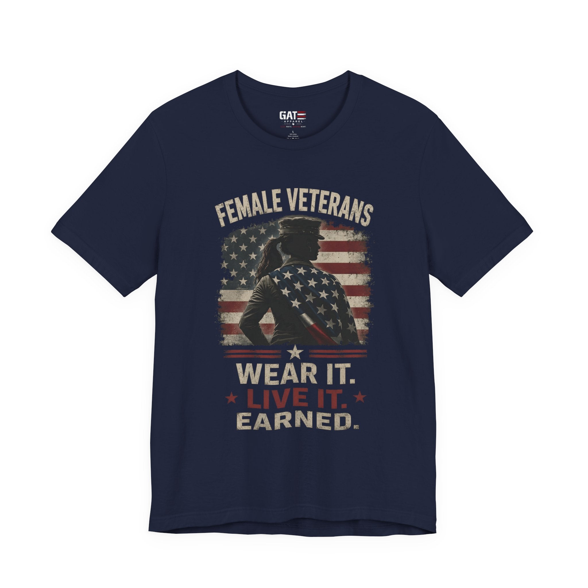 Female Veteran Shirt, Women Veteran Tee, Patriotic Military Shirt for Women, Female Veterans Gift, Veteran Pride Shirt, Women Who Served