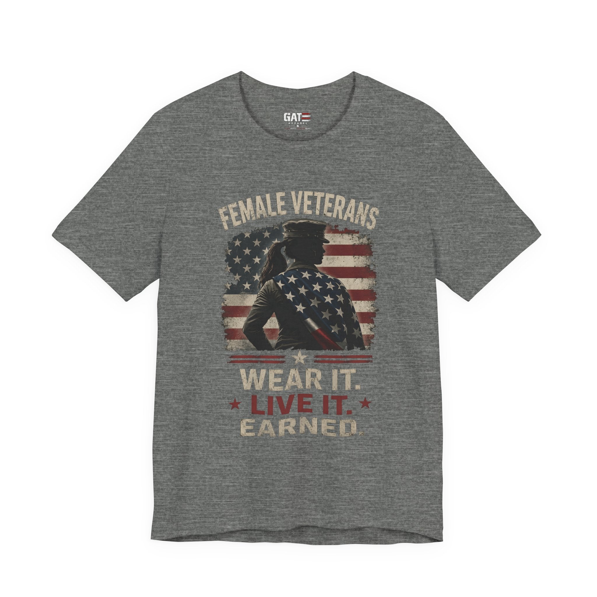 Female Veteran Shirt, Women Veteran Tee, Patriotic Military Shirt for Women, Female Veterans Gift, Veteran Pride Shirt, Women Who Served