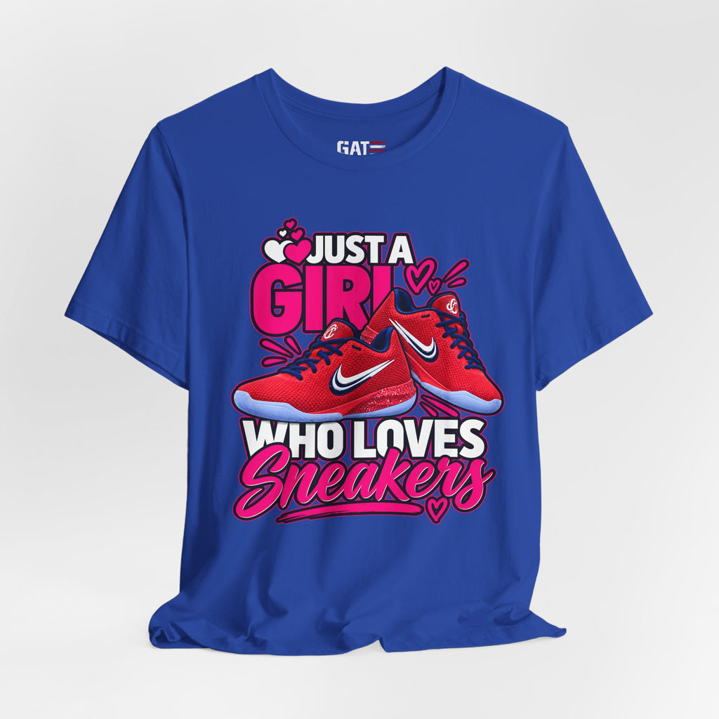 Caitlin Clark Caitlin 1s Just a Girl Sneaker Shirt | Style 2