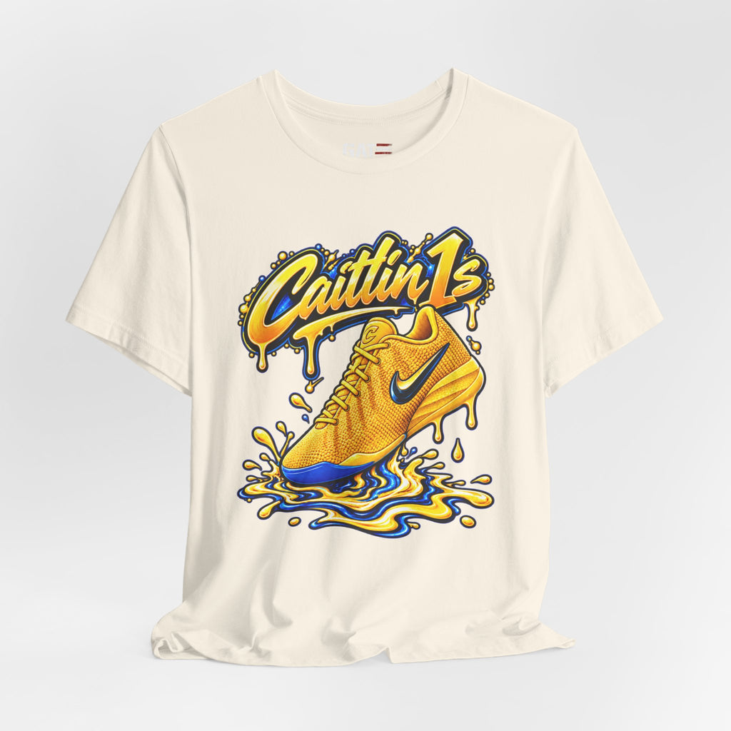 Caitlin Clark Caitlin 1s Yellow Zest Sneaker Shirt