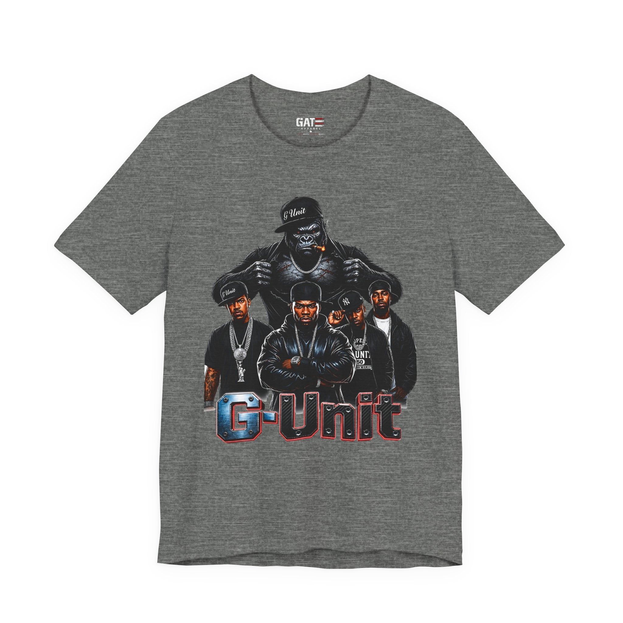 G-Unit Retro Rap Group Tee — Vintage Hip-Hop Graphic T-Shirt
