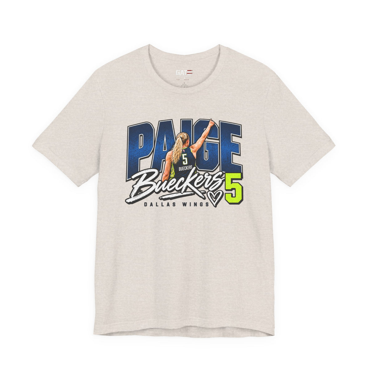 Women's basketball #5 fan shirt mockup
