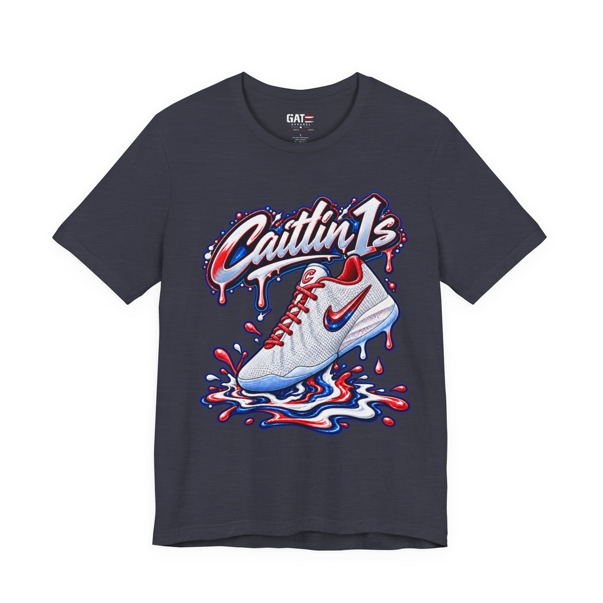 Caitlin Clark Caitlin 1s USA Whites Sneaker Shirt