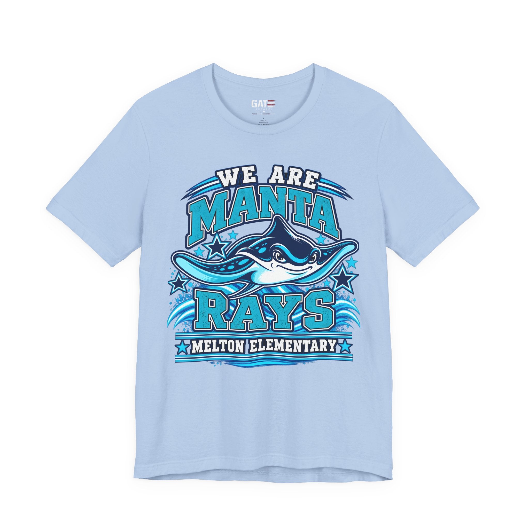 Melton Manta Rays School Tee – "We Are Manta Rays" Melton Elementary Spirit Shirt