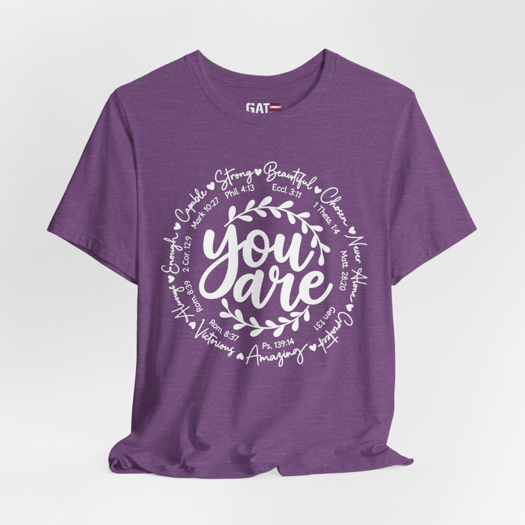 You Are Inspirational Tee — Positive Affirmation Graphic T-Shirt