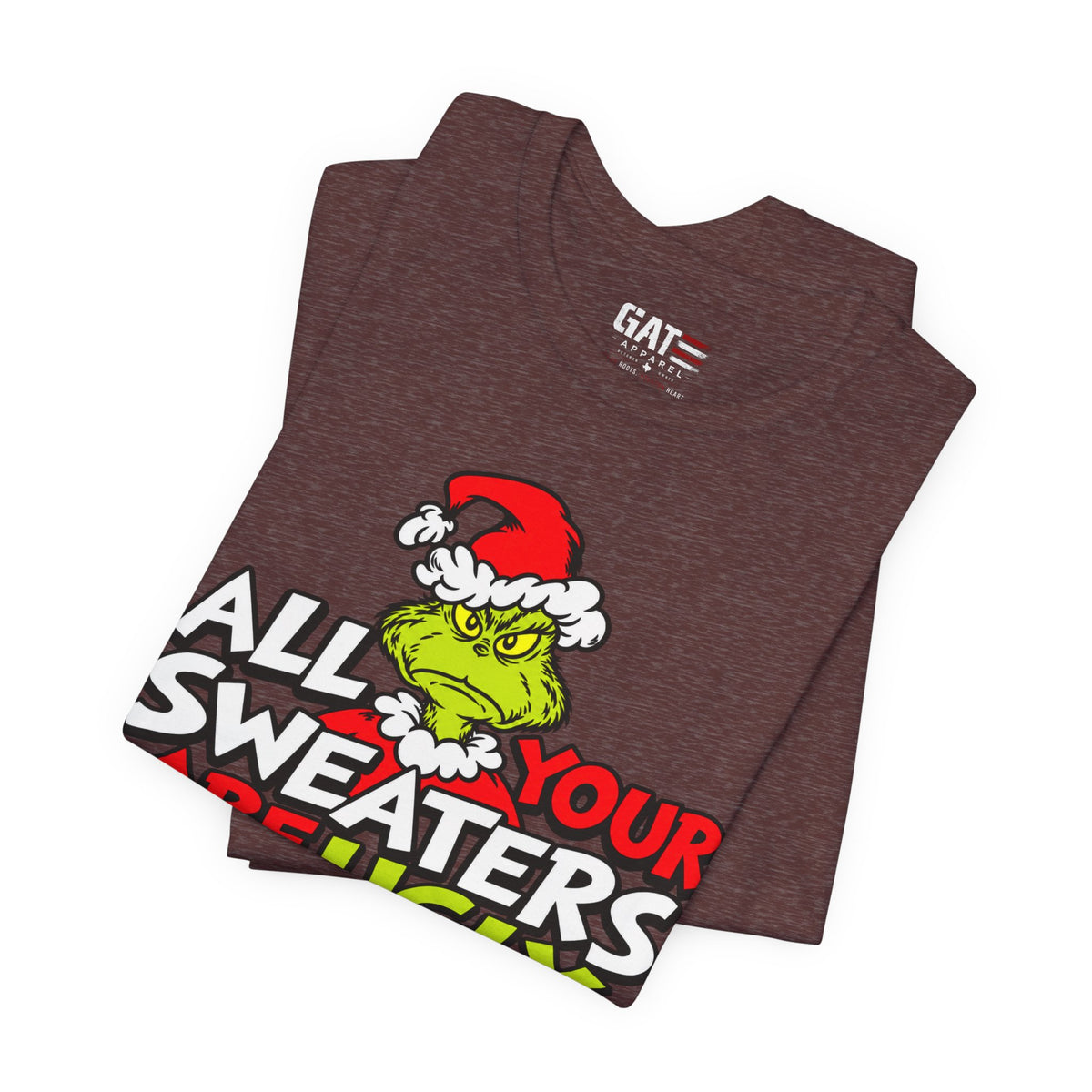 Grinch 'All Your Sweaters Are Ugly' Christmas Tee
