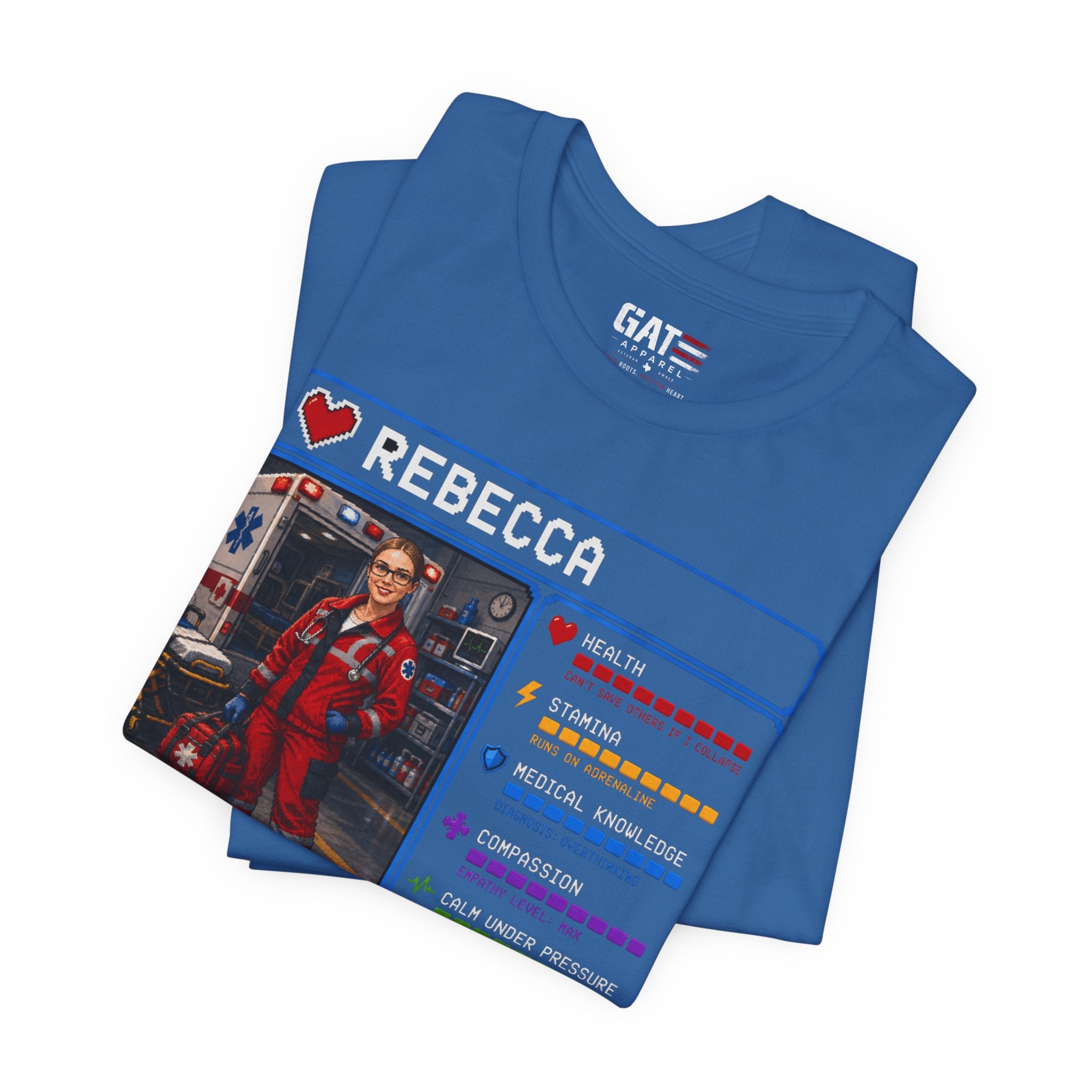 Custom Paramedic RPG Character Shirt | Personalized EMT Gift