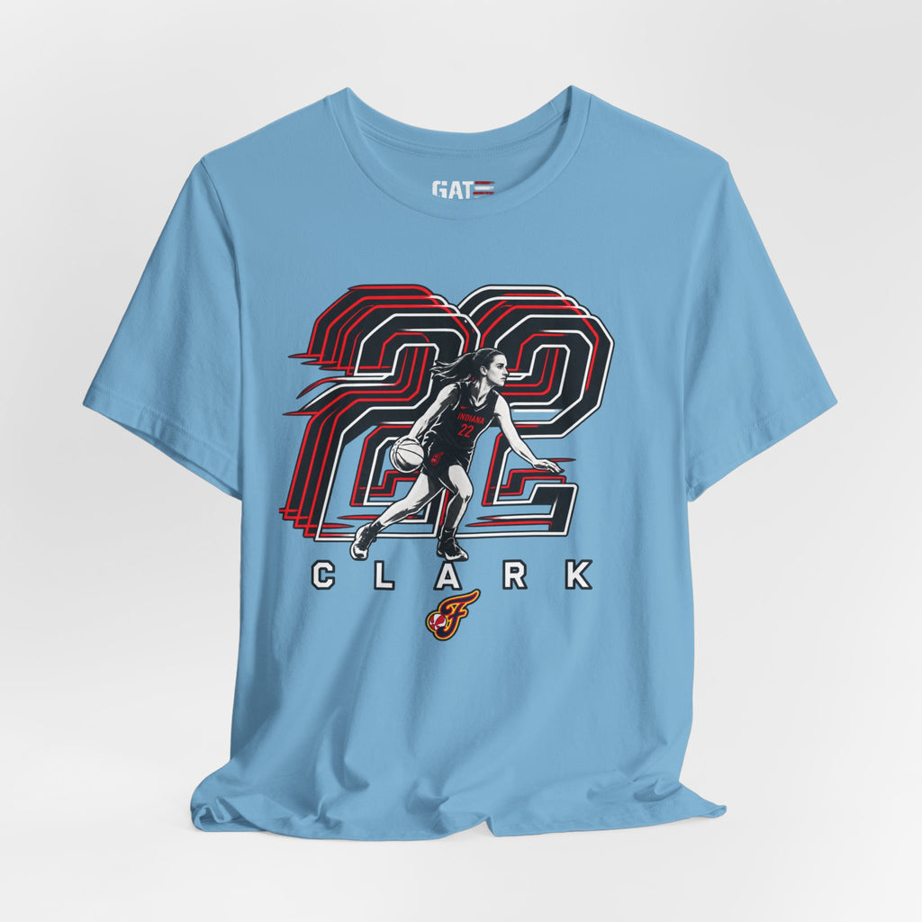 Caitlin Clark #22 Basketball Shirt | Indiana Fever WNBA Tee