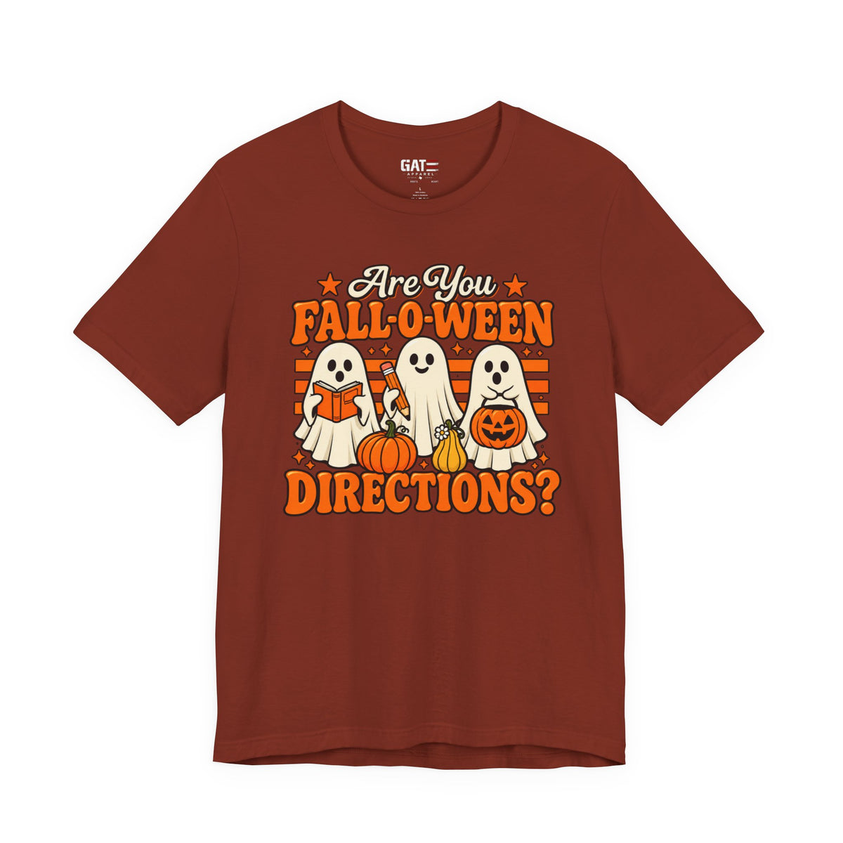 Halloween Teacher Shirt – Are You Falloween Directions? – product photo