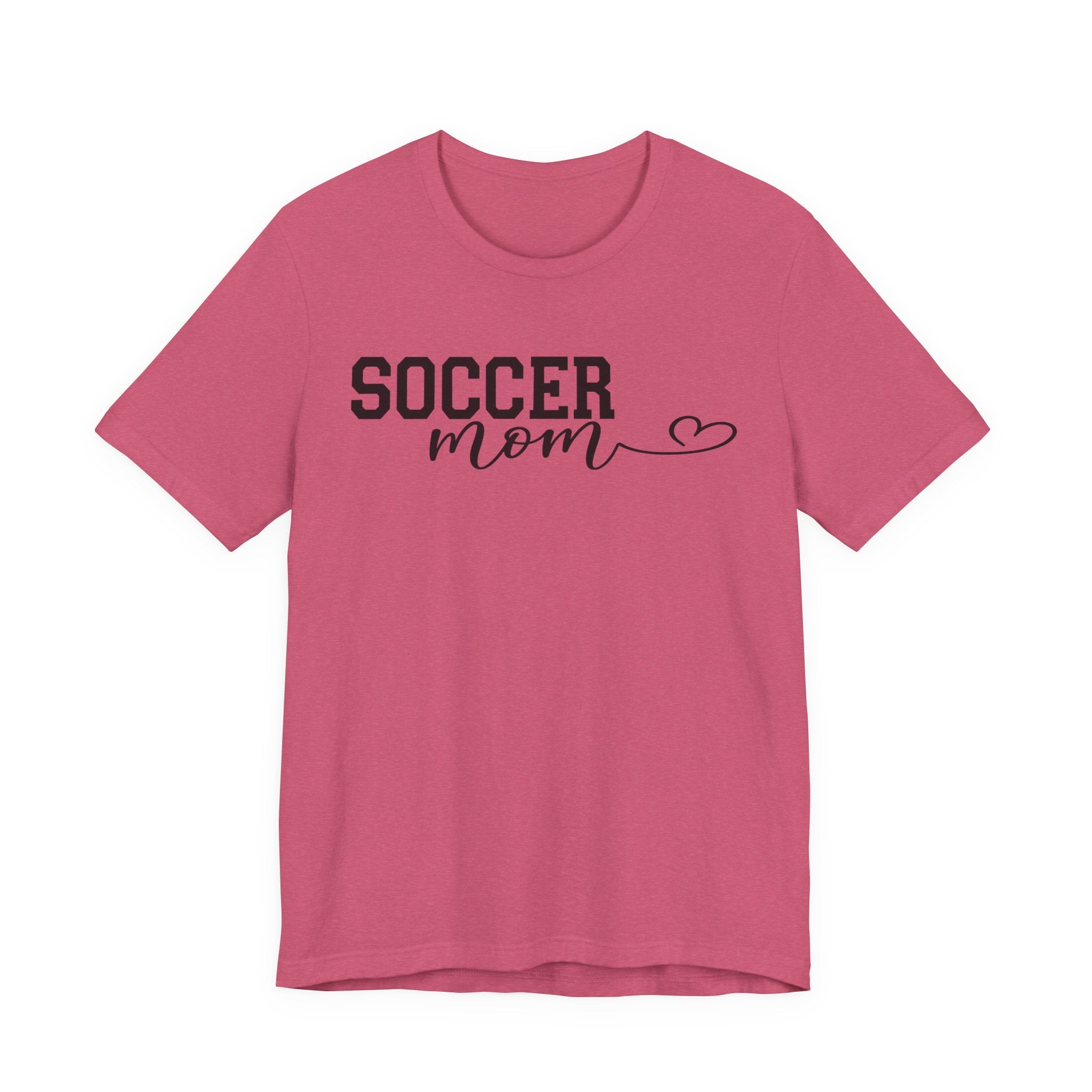 Soccer Mom Tee — Personalized Back Number & Name Soccer Shirt