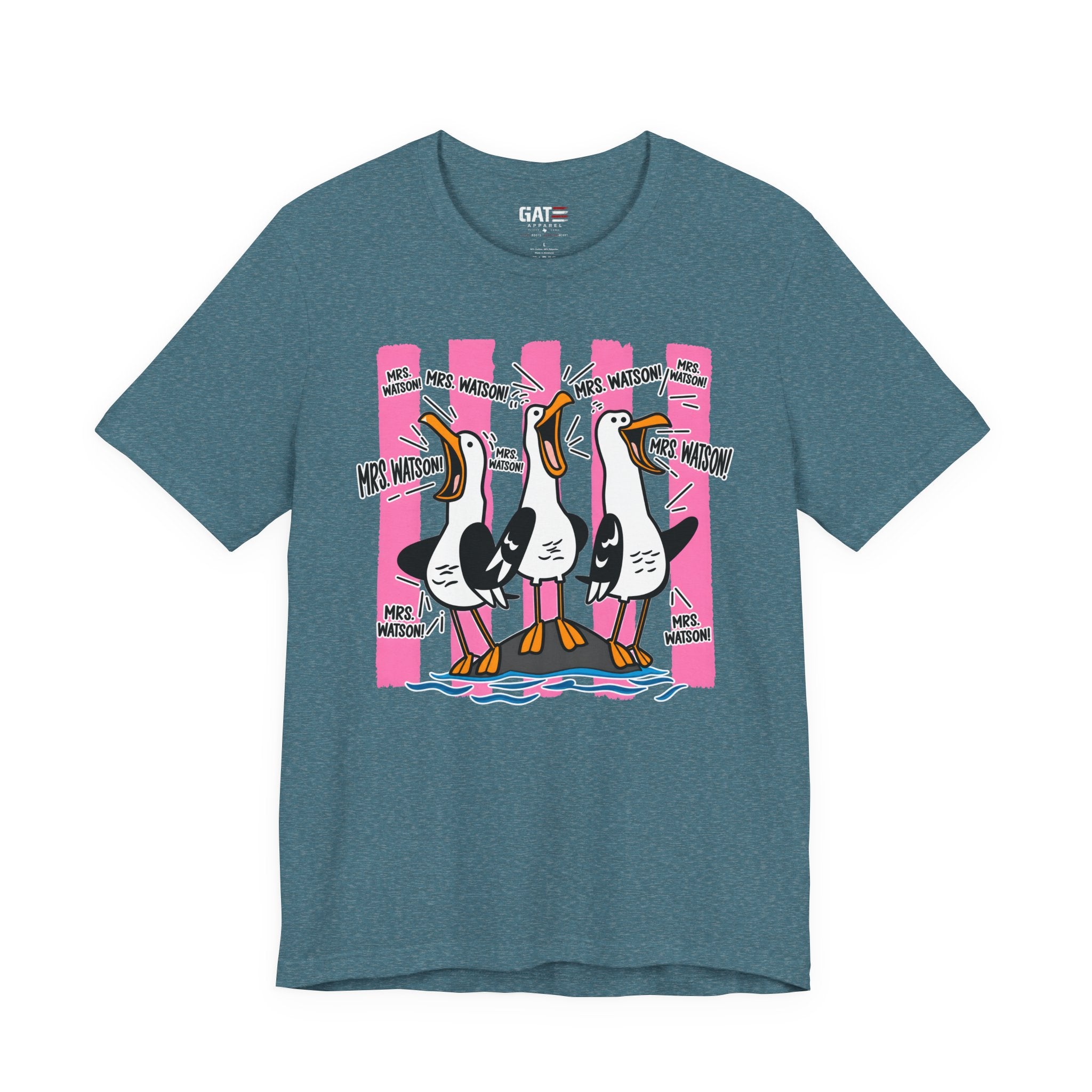 Mine Mine Mine Custom Teacher Shirt – Personalized Seagull Tee