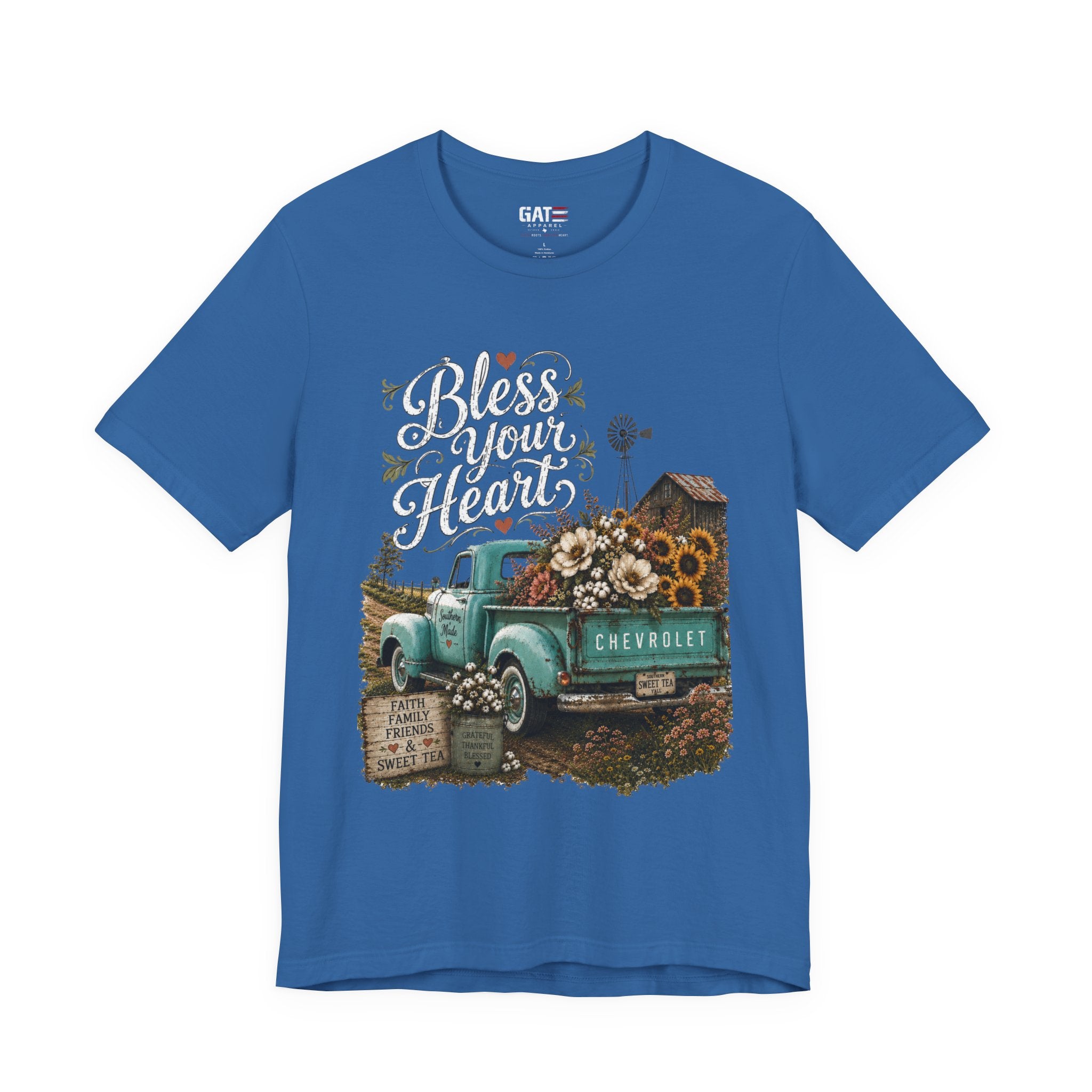 Funny Southern Shirt, Bless Your Heart Tee, Southern Humor Graphic Tee, Magnolia Floral Shirt, Country Girl Gift, Farmhouse Style Tee