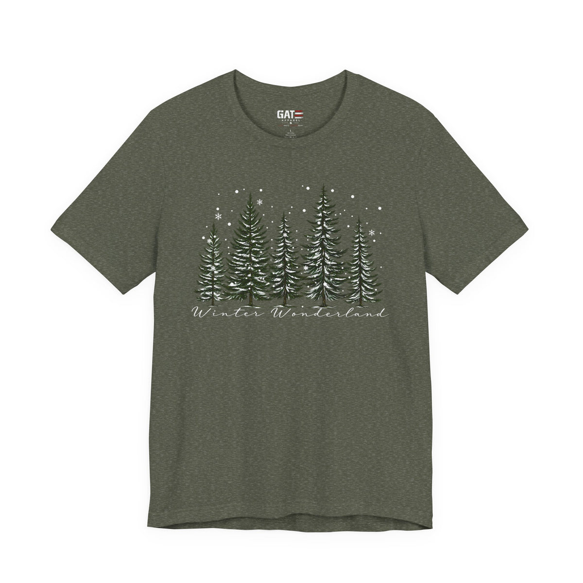 Winter Wonderland Graphic T-Shirt - product mockup view 12