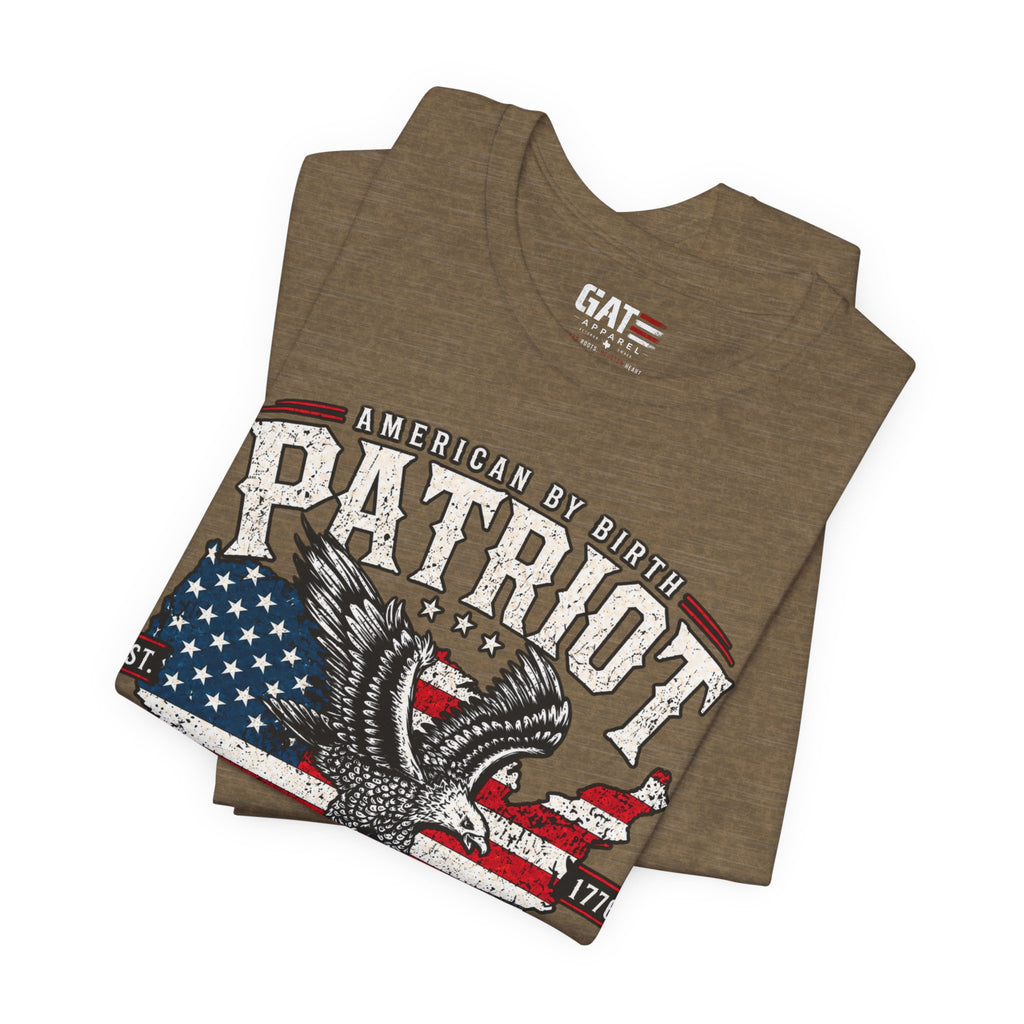 Patriot by Choice Shirt | American Flag Eagle Tee
