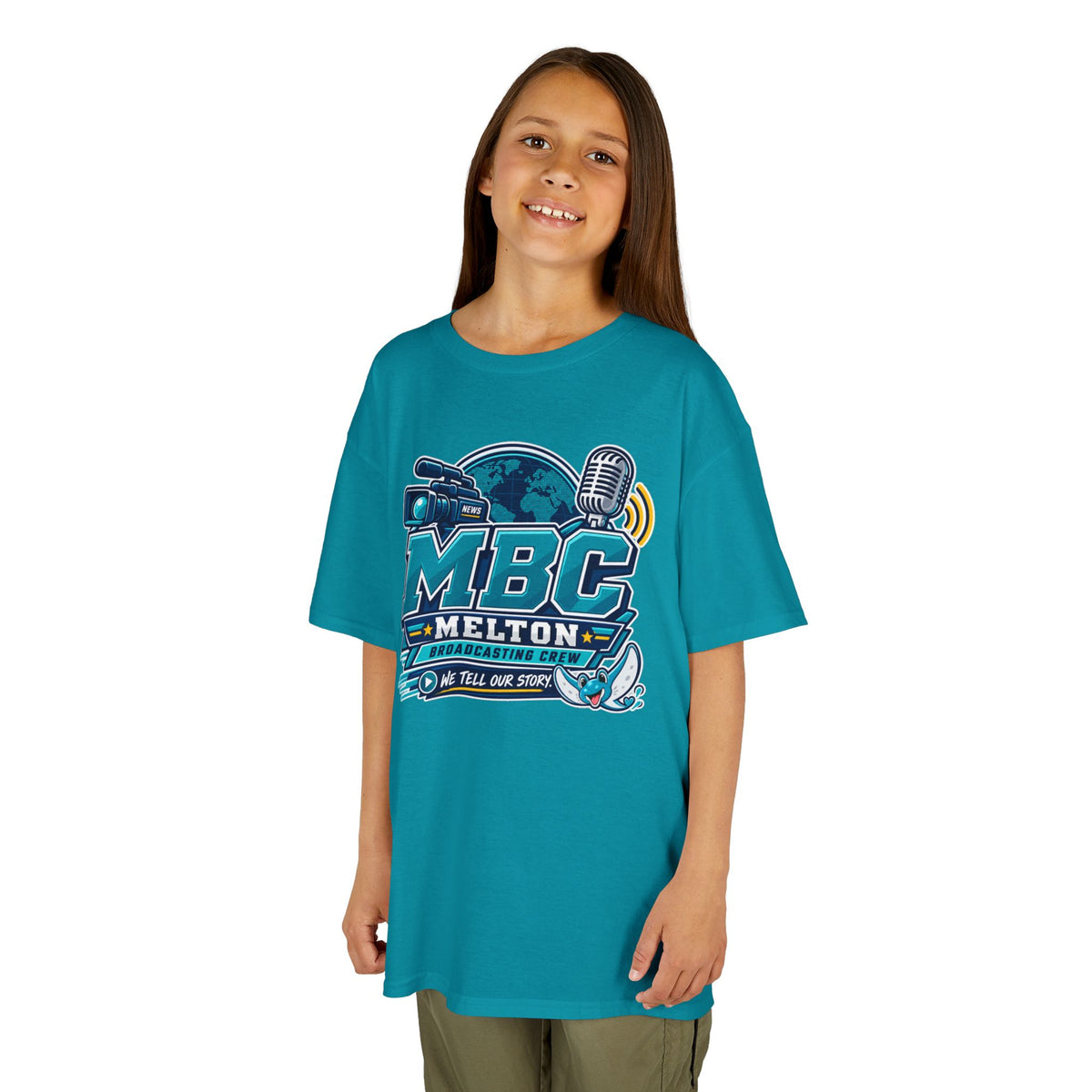 Melton Elementary Broadcasting Crew Kids Shirt