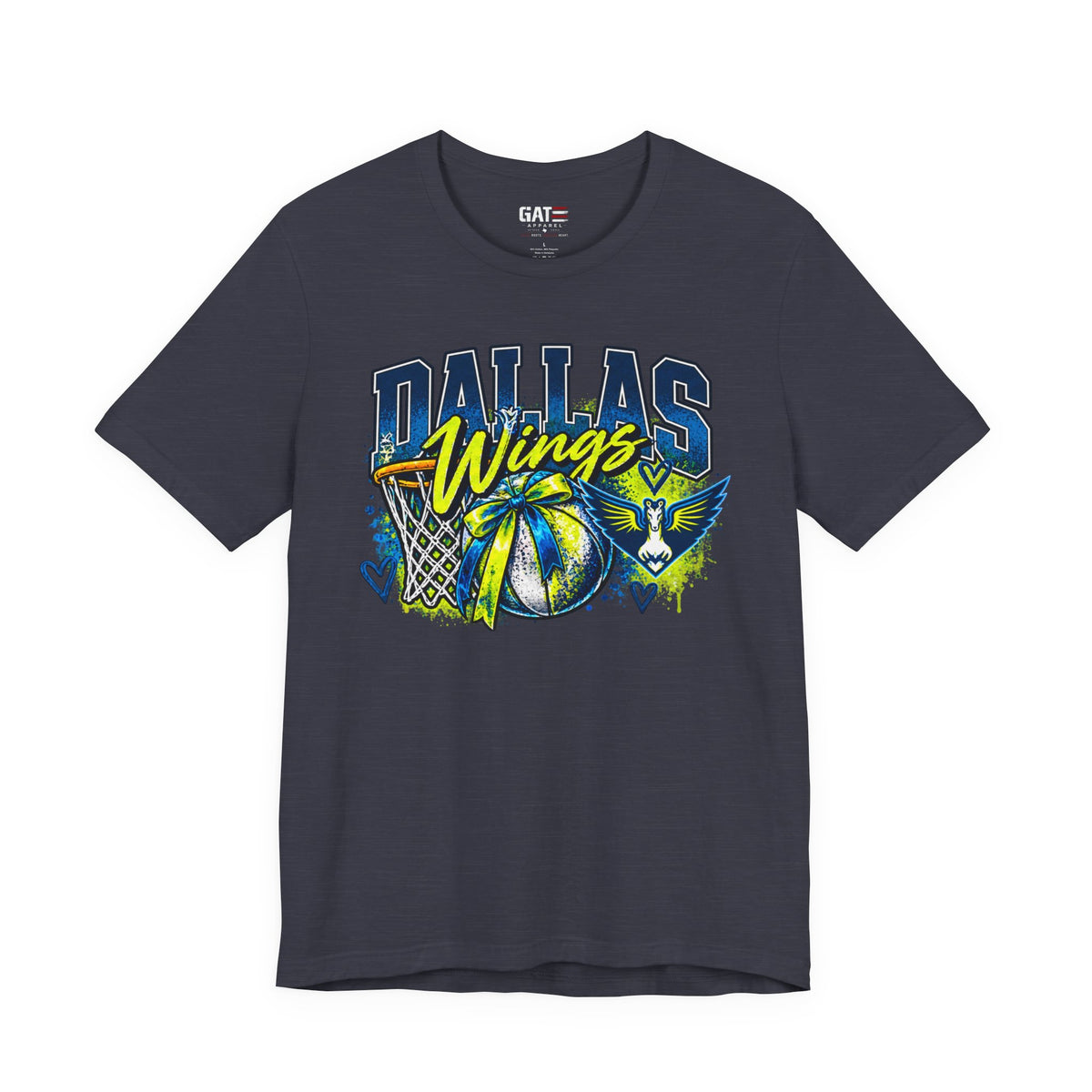 Dallas basketball graphic tee product image