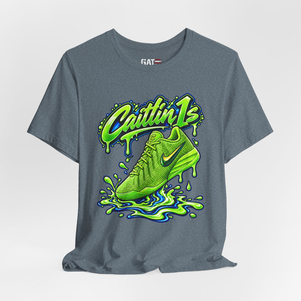Caitlin Clark Caitlin 1s Electric Green Sneaker Shirt