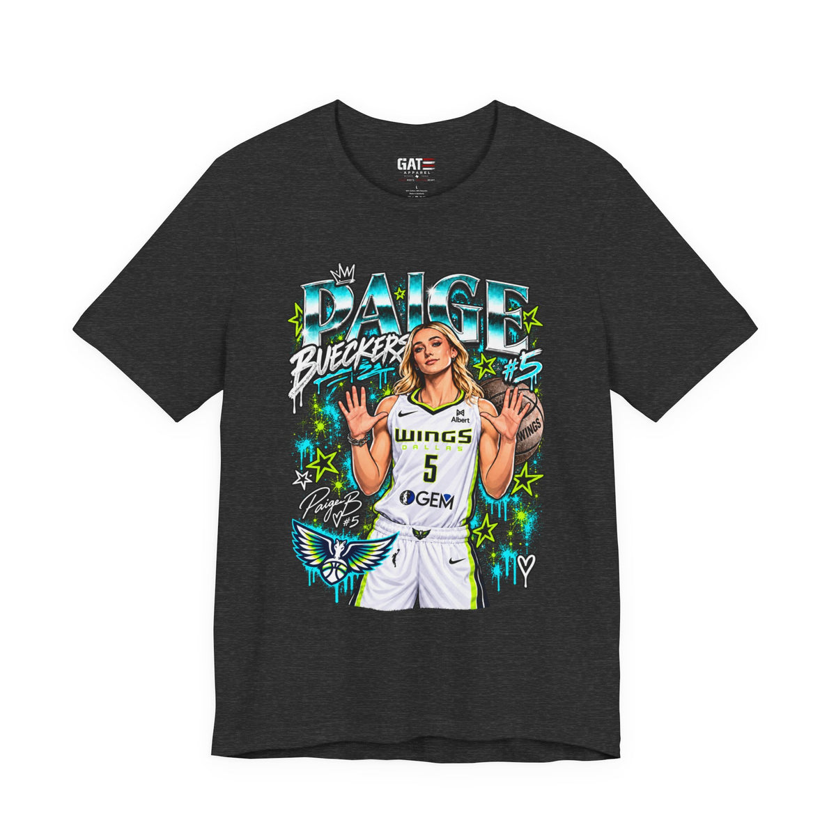Paige Bueckers unisex basketball shirt mockup