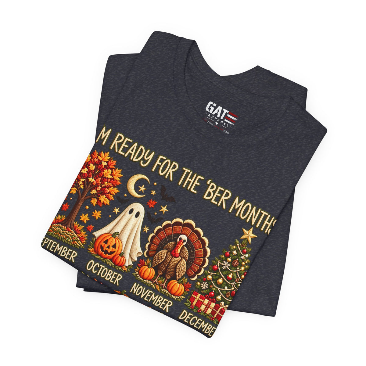 September to December Shirt | Fall Thanksgiving Christmas Tee