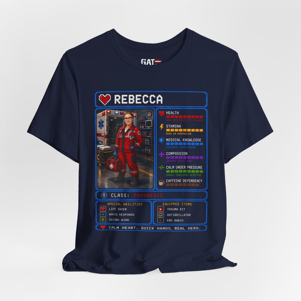 Custom Paramedic RPG Character Shirt | Personalized EMT Gift