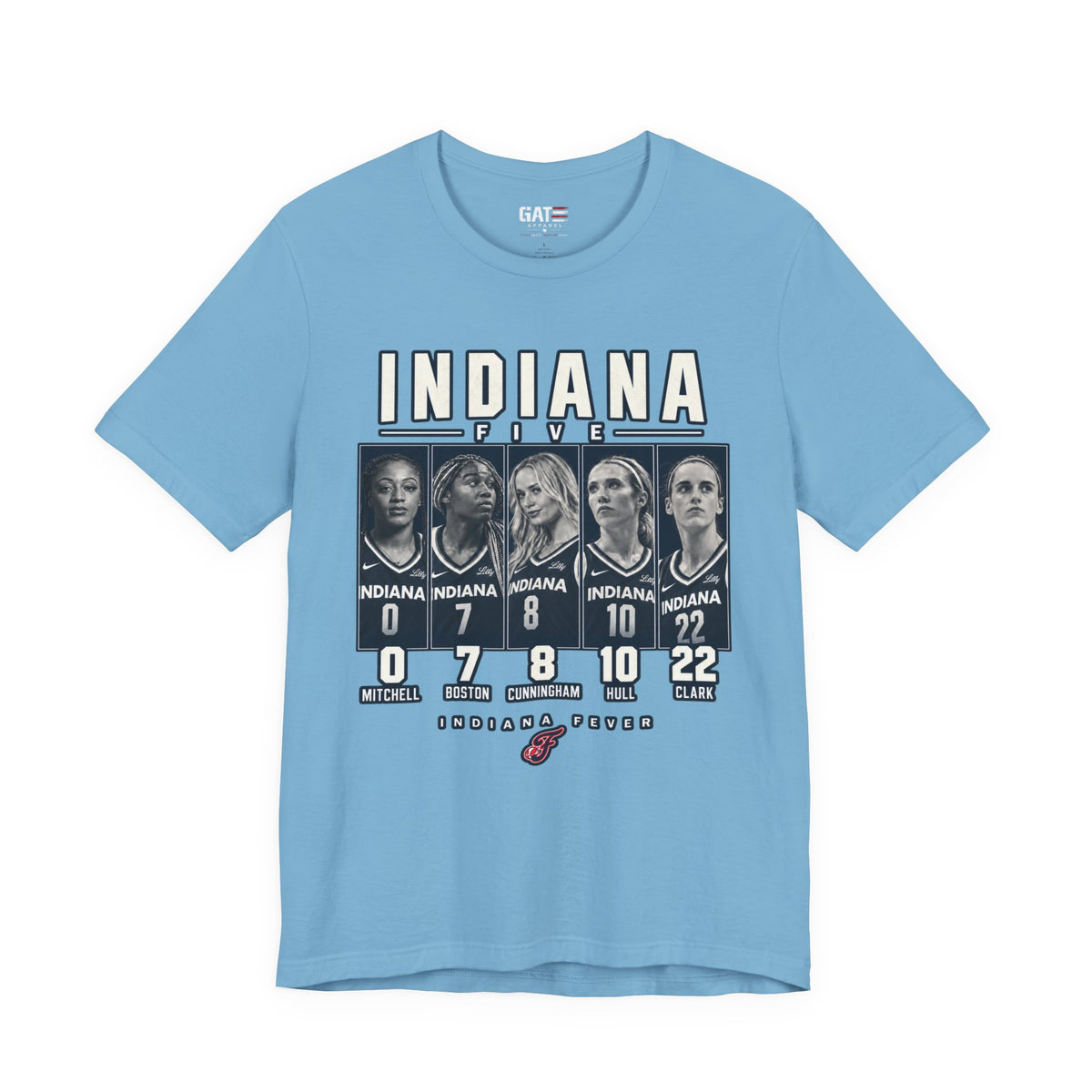 Indiana Fever The Five Shirt | Caitlin Clark WNBA Basketball Tee