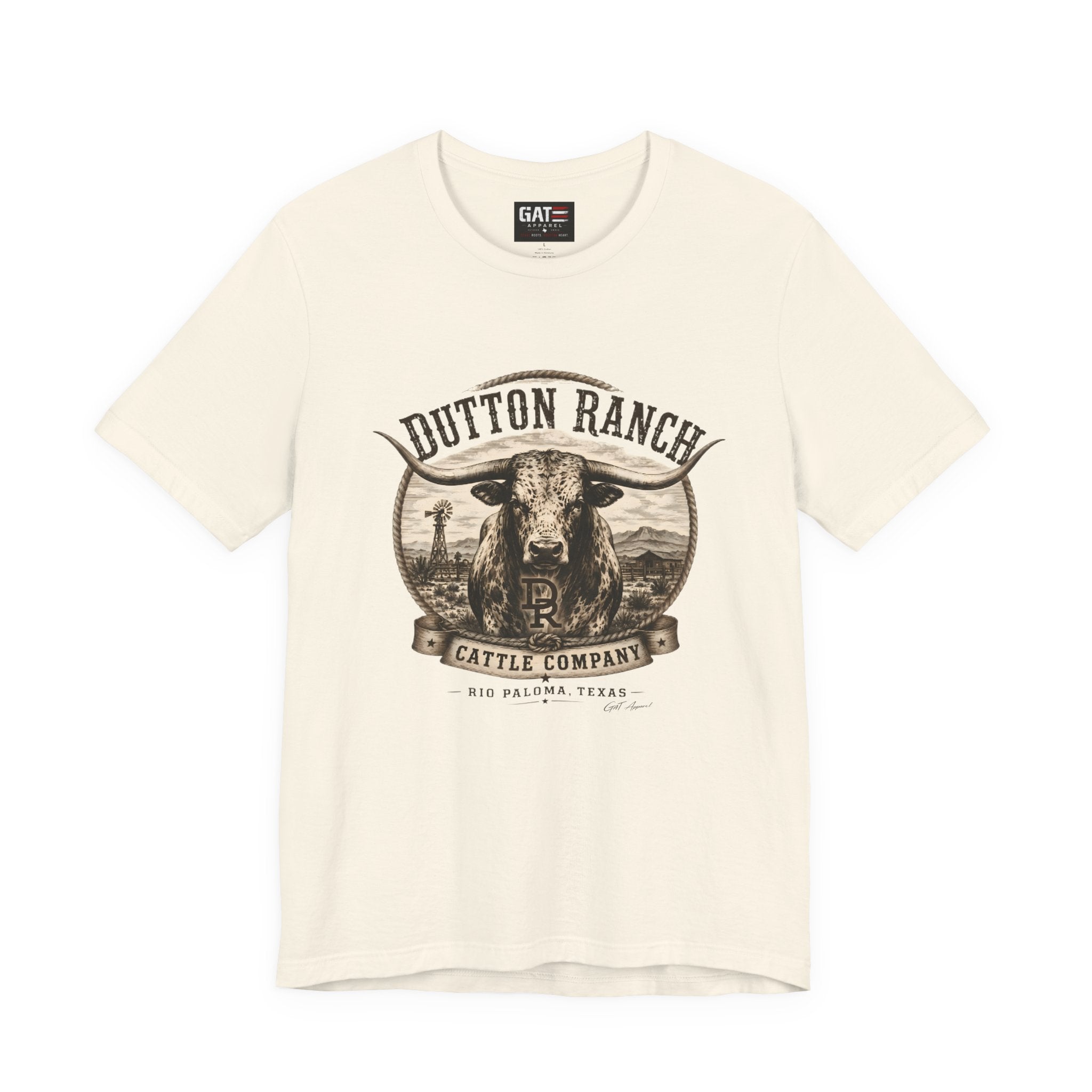 Dutton Ranch Cattle Company Shirt | Yellowstone Inspired Longhorn Tee