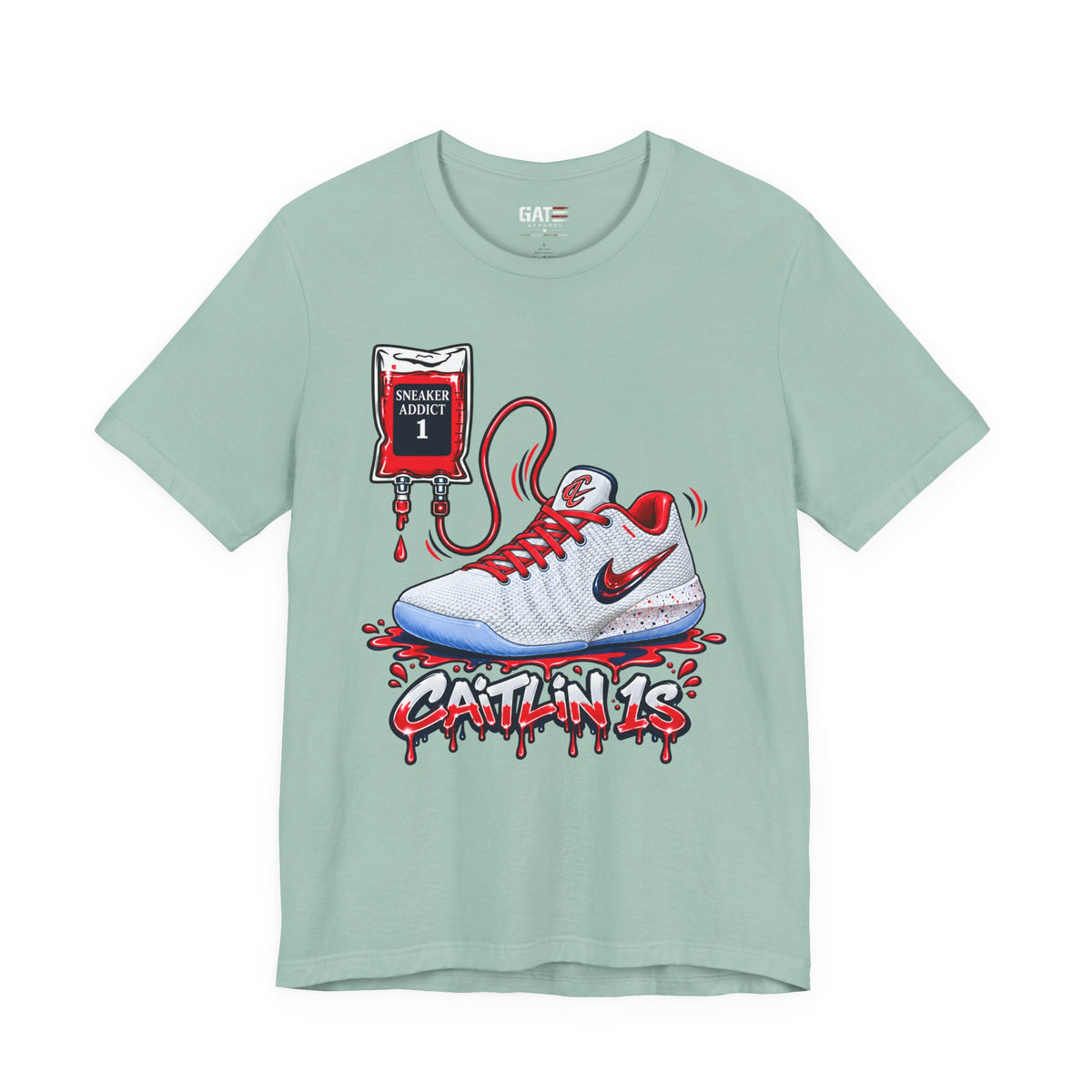 Caitlin Clark Caitlin 1s Addict Whites Sneaker Shirt