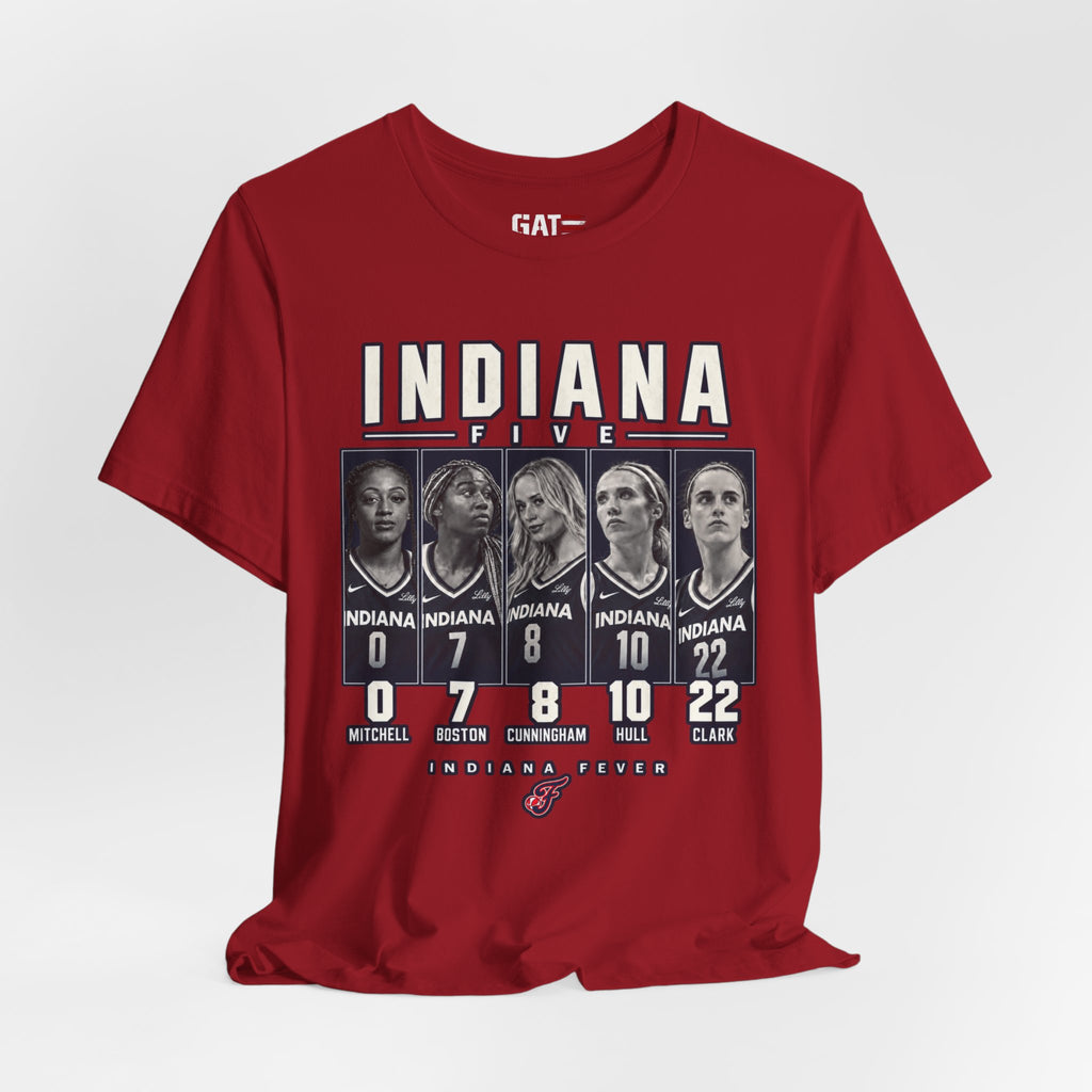 Indiana Fever The Five Shirt | Caitlin Clark WNBA Basketball Tee