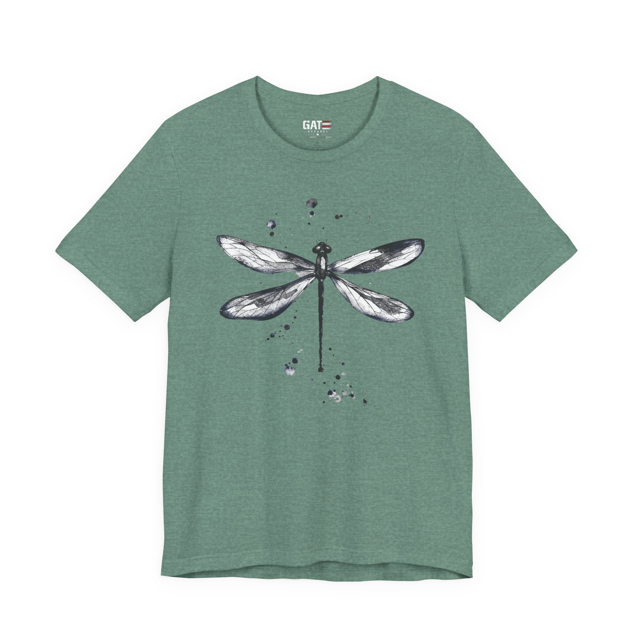 Dragonfly Tee — Watercolor Dragonfly Graphic T-Shirt