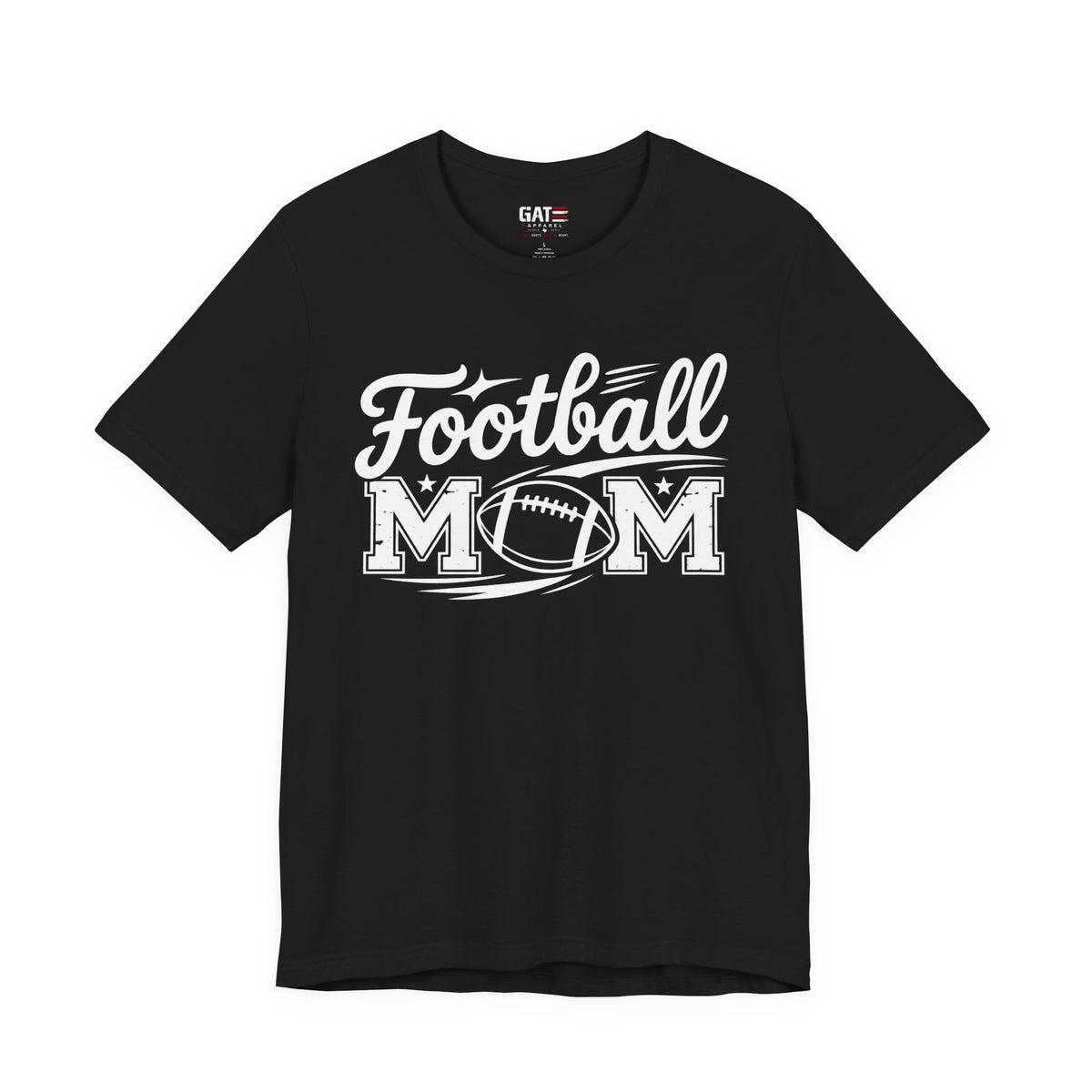 Personalized Football Mom Shirt | Name & Number Tee Style 7