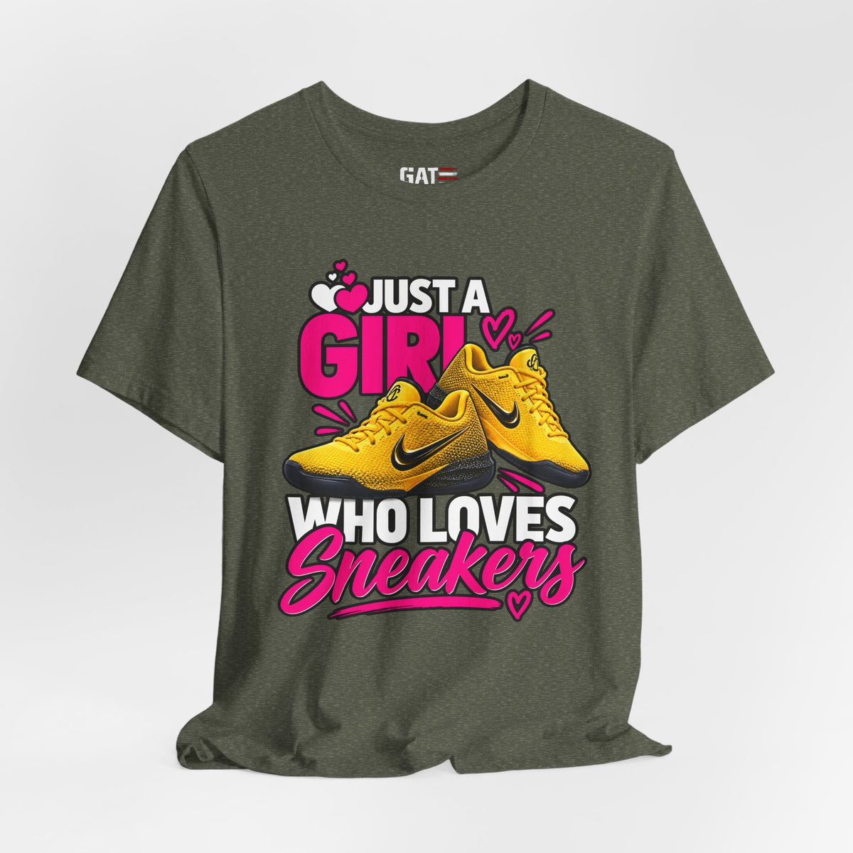 Caitlin Clark Caitlin 1s Just a Girl Sneaker Shirt | Style 3