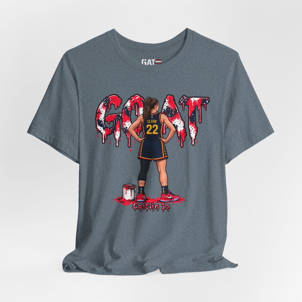 Caitlin Clark Caitlin 1s GOAT Sneaker Shirt | Fever Tee