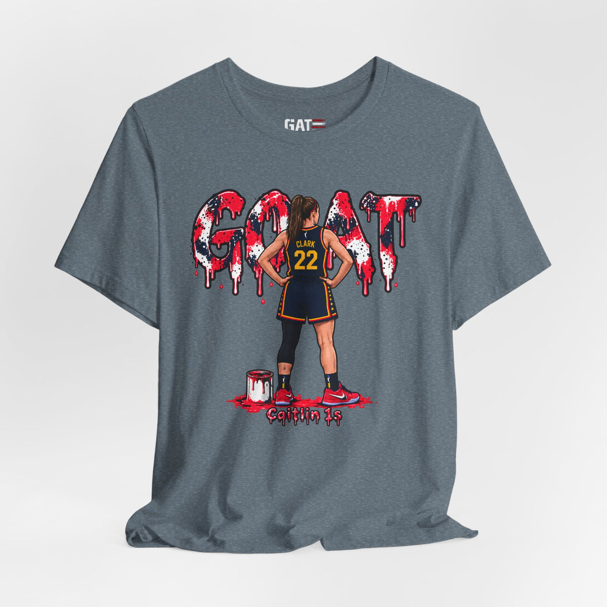 Caitlin Clark Caitlin 1s GOAT Sneaker Shirt | Fever Tee