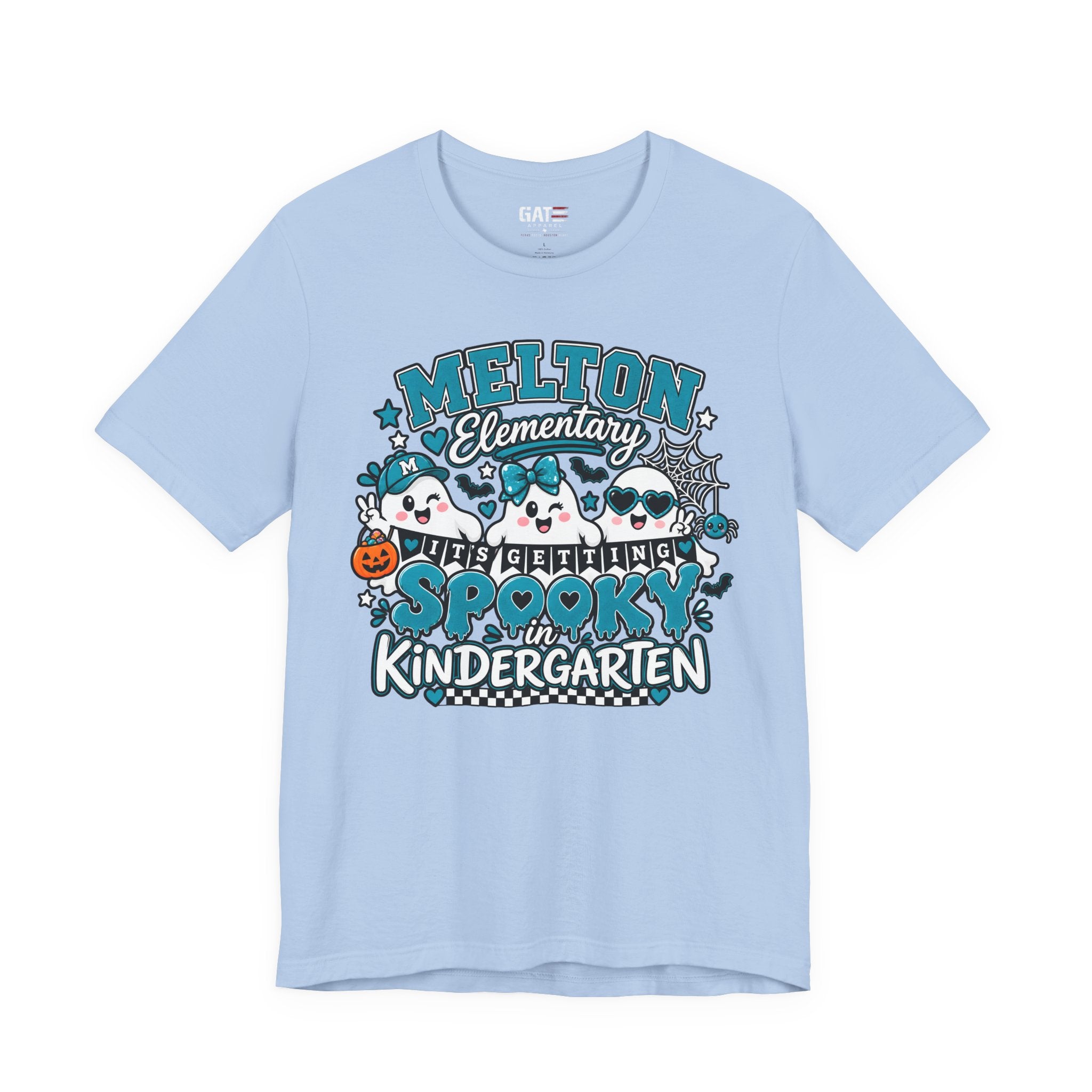 Melton Elementary Spooky Kindergarten Halloween T-Shirt
