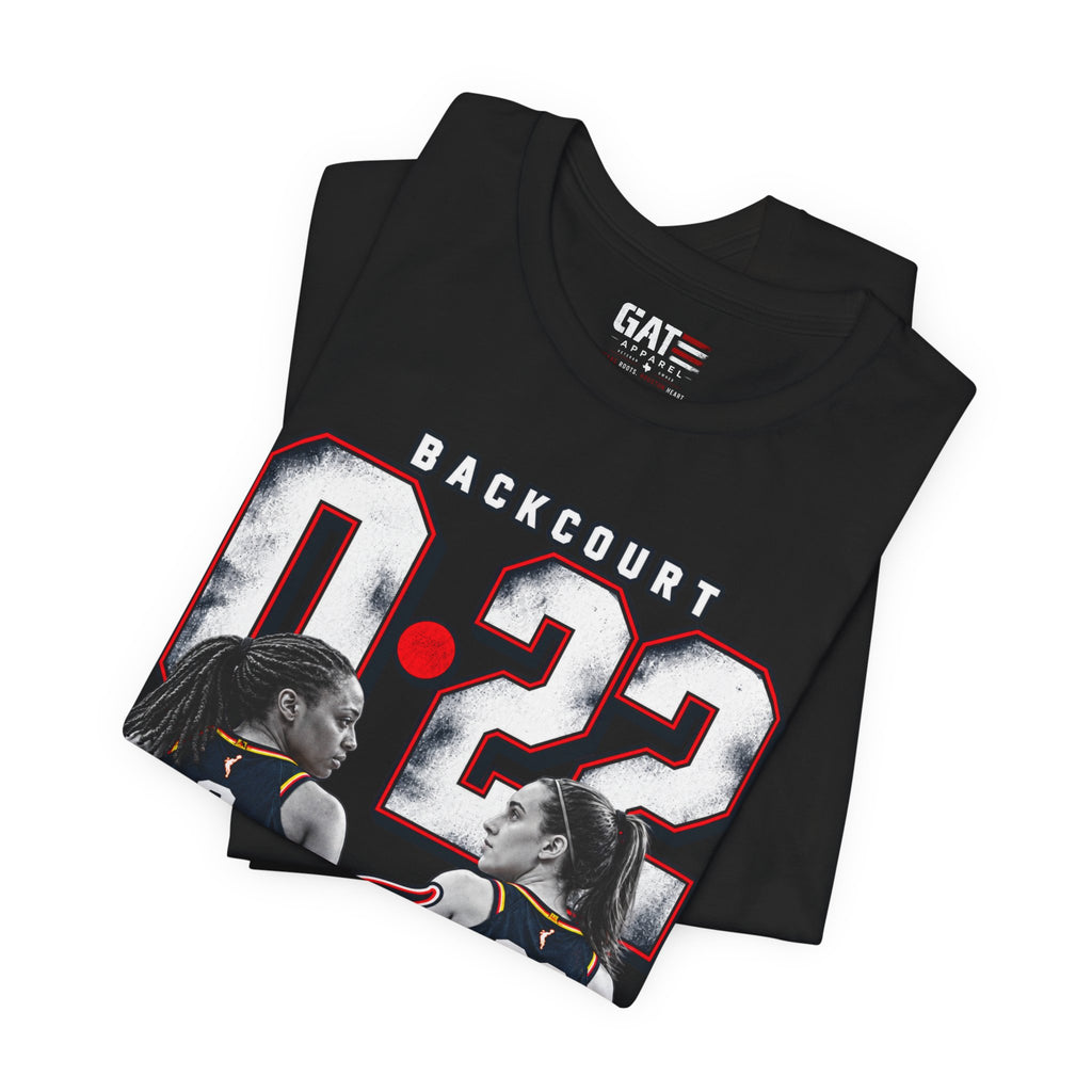 Caitlin Clark & Kelsey Mitchell Backcourt Shirt | Indiana Fever WNBA