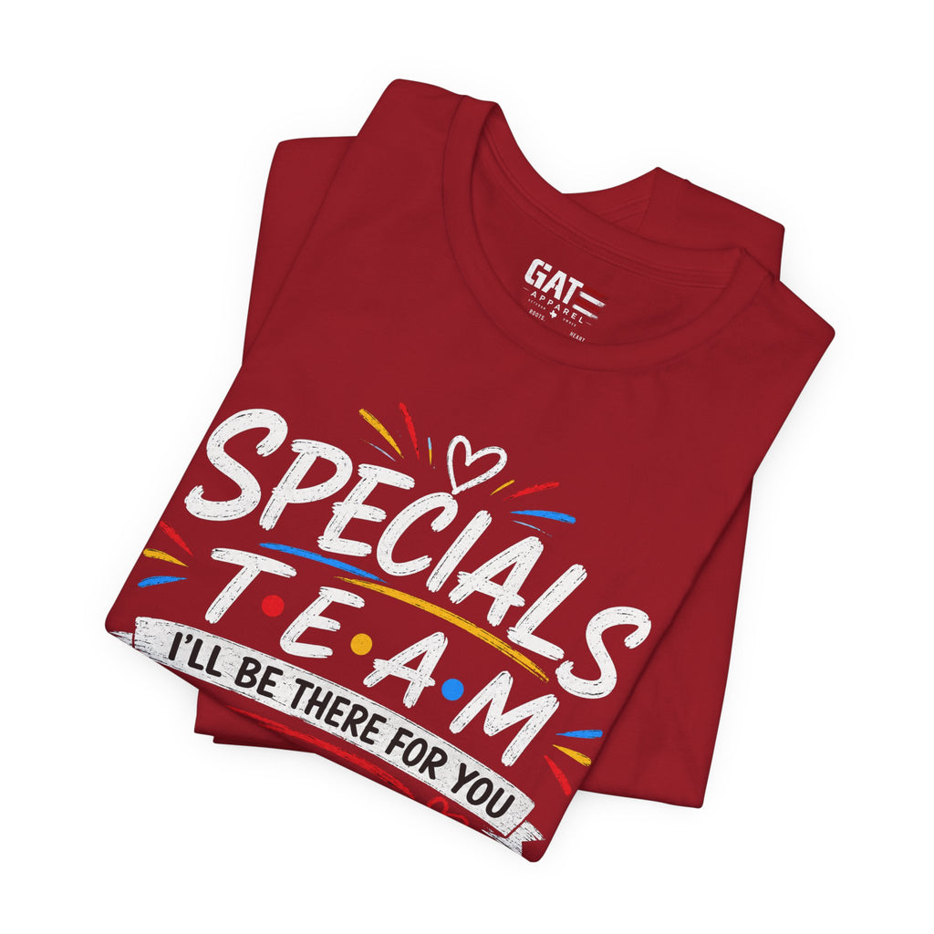 Specials Team Tee, PE teacher shirt,Teacher Squad Shirt, music Teacher Shirt, art teacher shirt, School Staff Apparel, Friends Theme