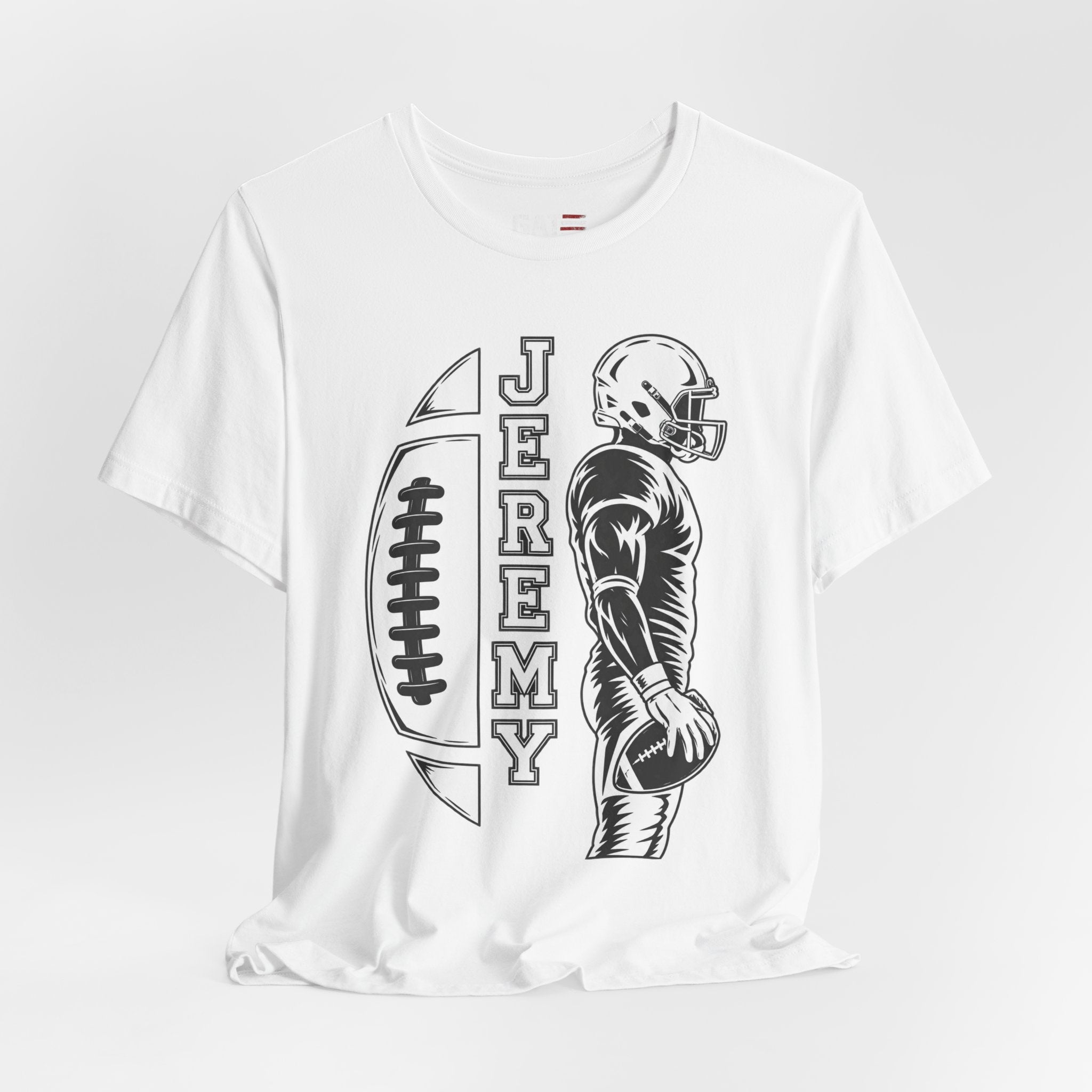 Football Mom Personalized Shirt Custom Player Name Number Game Day Tee