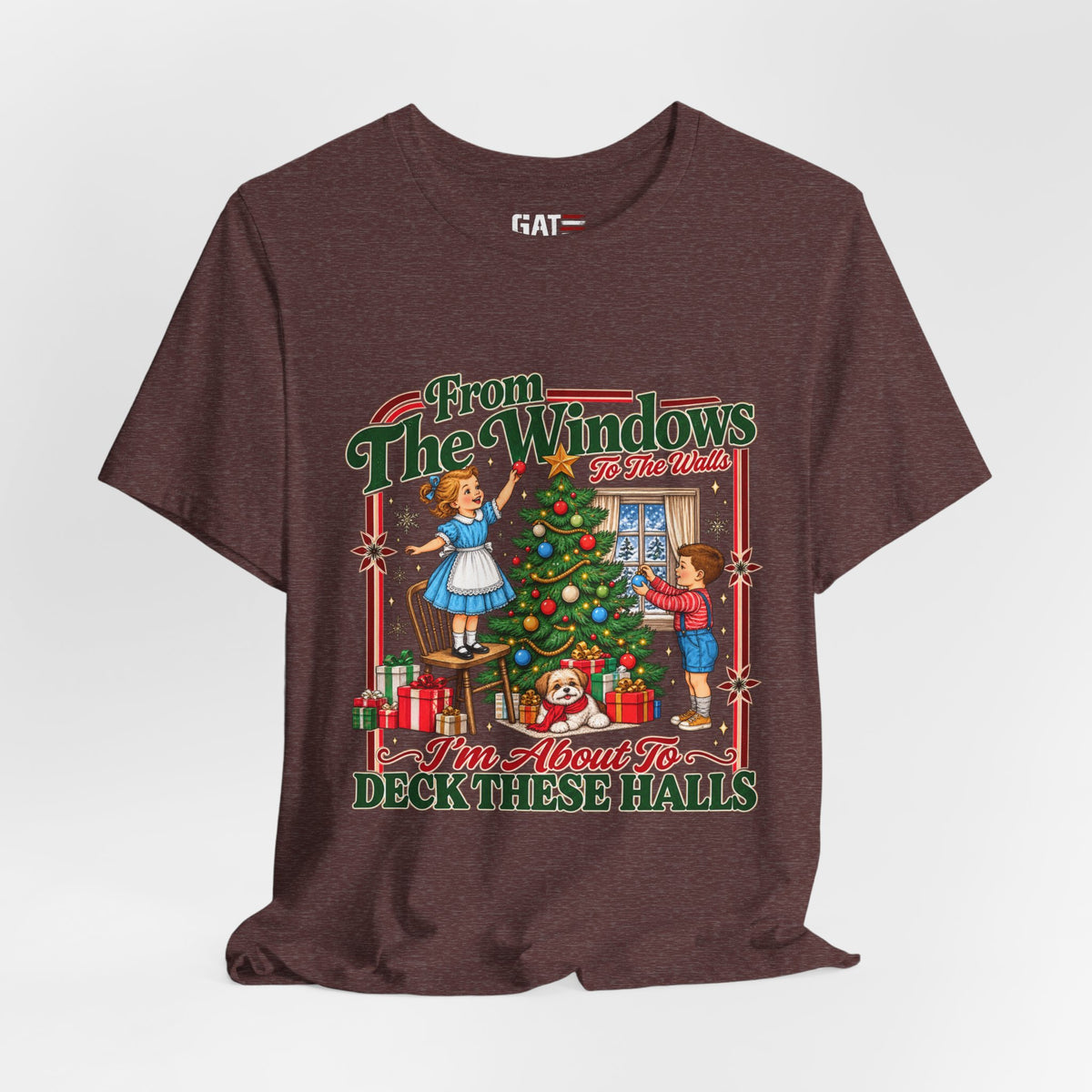 Deck These Halls Christmas Shirt | Funny Holiday Tee
